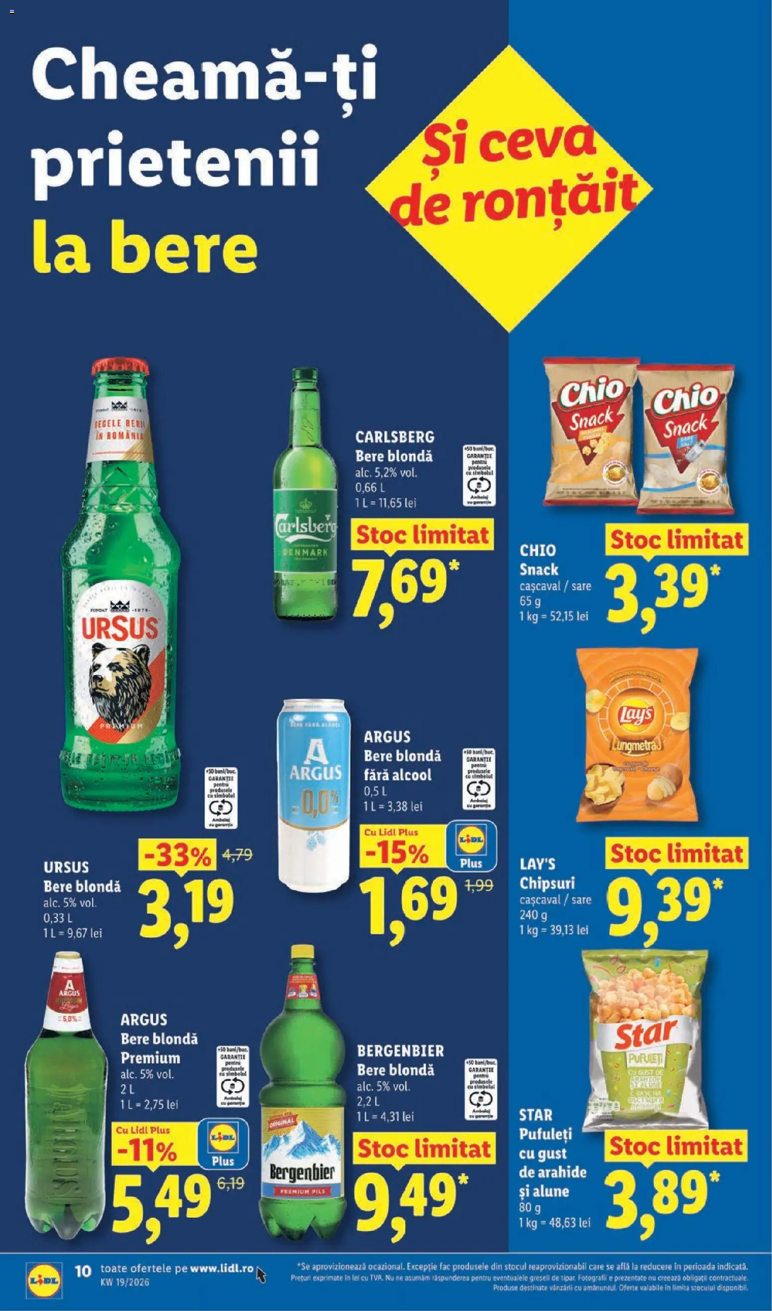 Catalog LIDL 4 - 9 Mai 2026 | Pagina 10 | Produse: Cașcaval, Arahide, Pufuleți, Plastik Kulübe