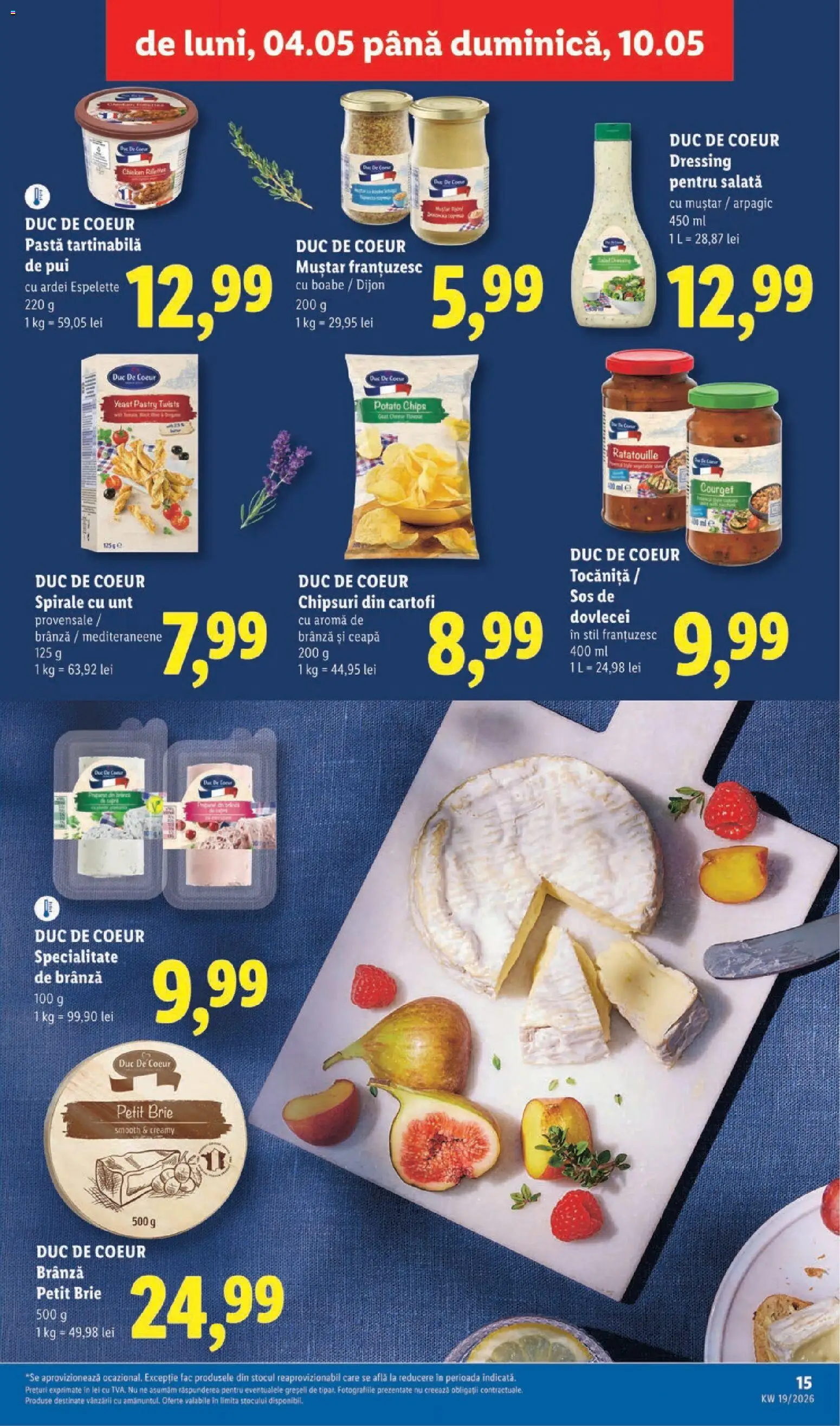 Catalog LIDL 4 - 9 Mai 2026 | Pagina 15 | Produse: Ardei, Chipsuri, Salată, Ceapă