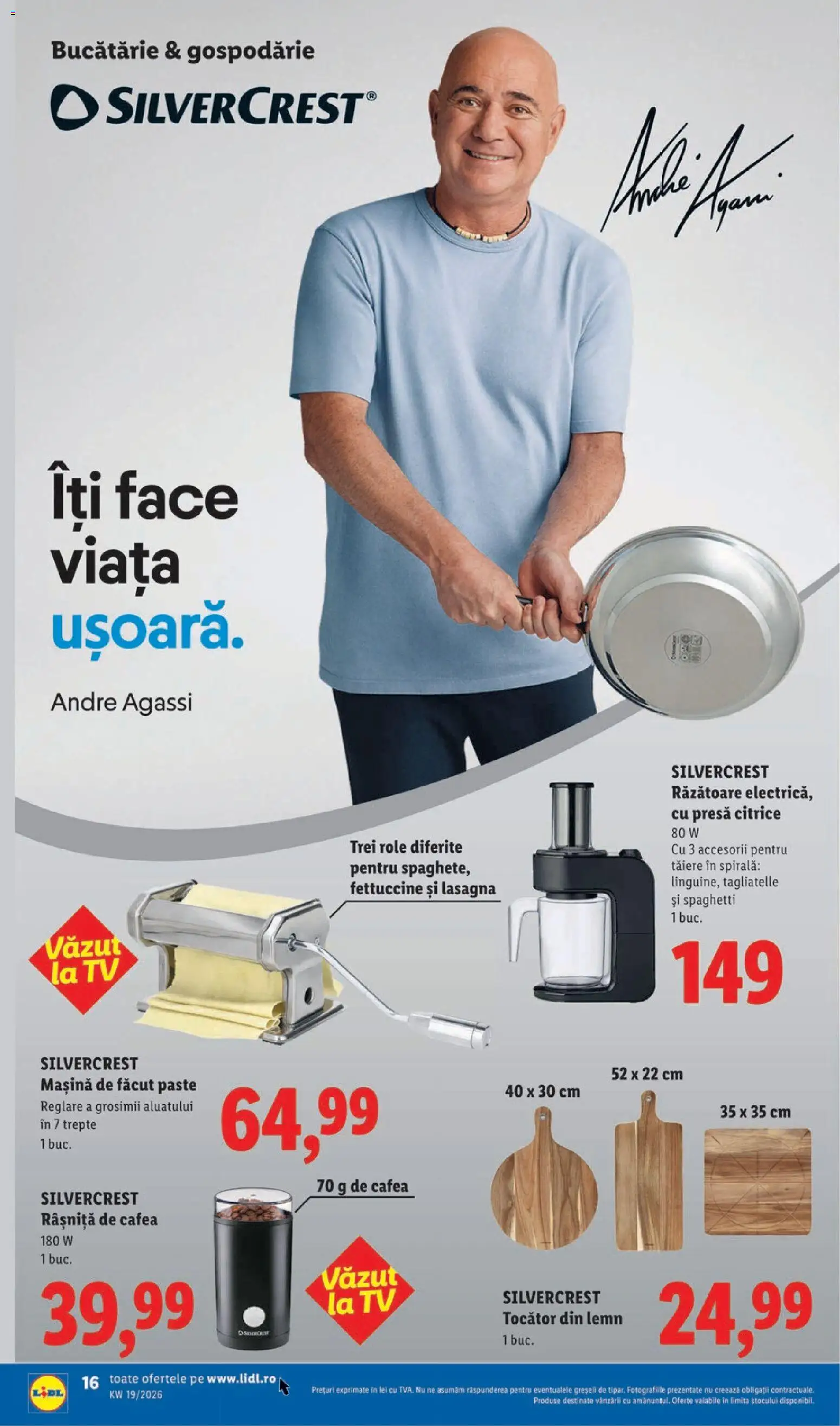 Catalog LIDL 4 - 9 Mai 2026 | Pagina 16 | Produse: Presă, Răzătoare, Tocător, Paste