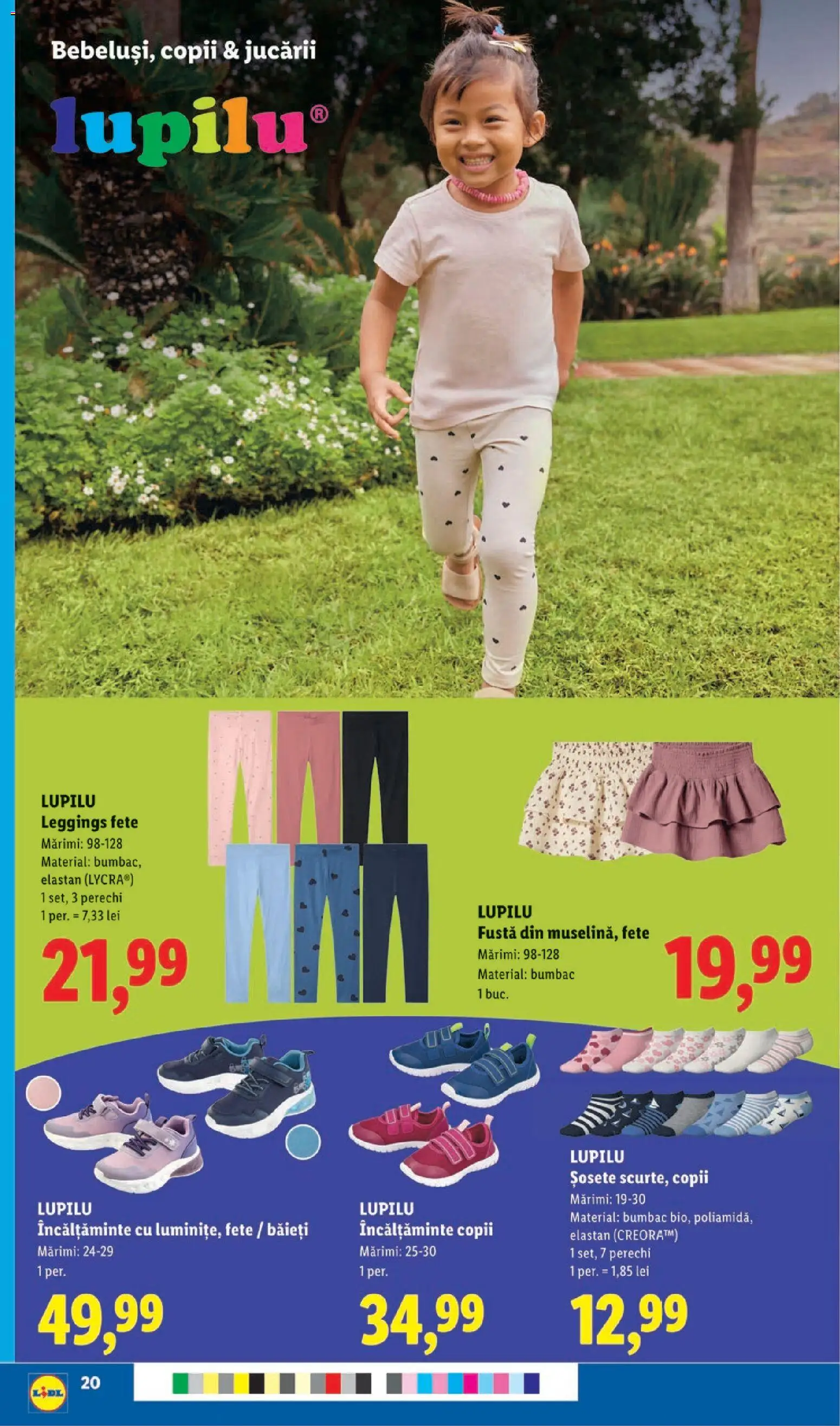 Catalog LIDL 4 - 9 Mai 2026 | Pagina 20 | Produse: Bornoz takımı, Șosete