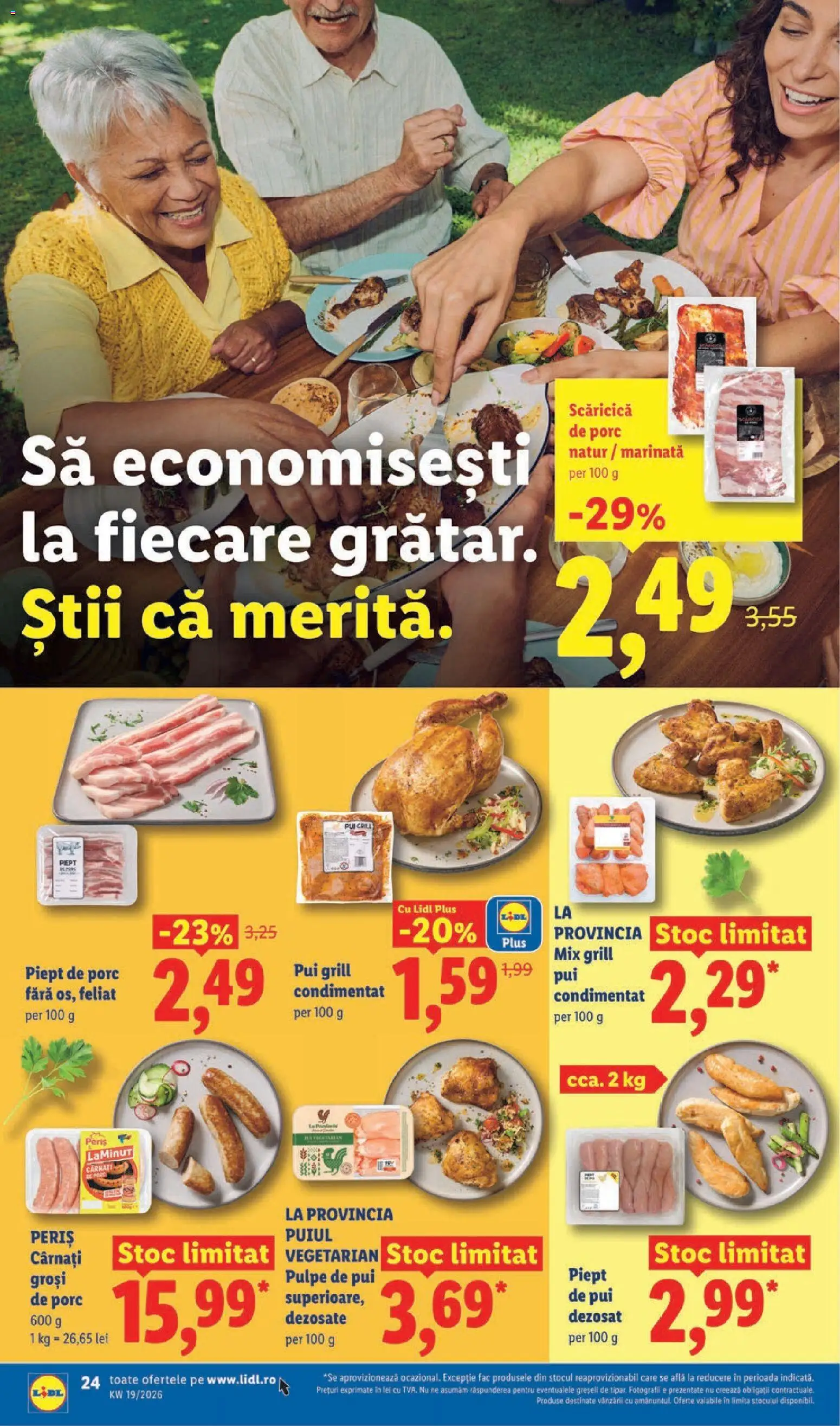 Catalog LIDL 4 - 9 Mai 2026 | Pagina 24 | Produse: Grill, Hacıyatmaz Kedi Oyuncağı, Cârnați