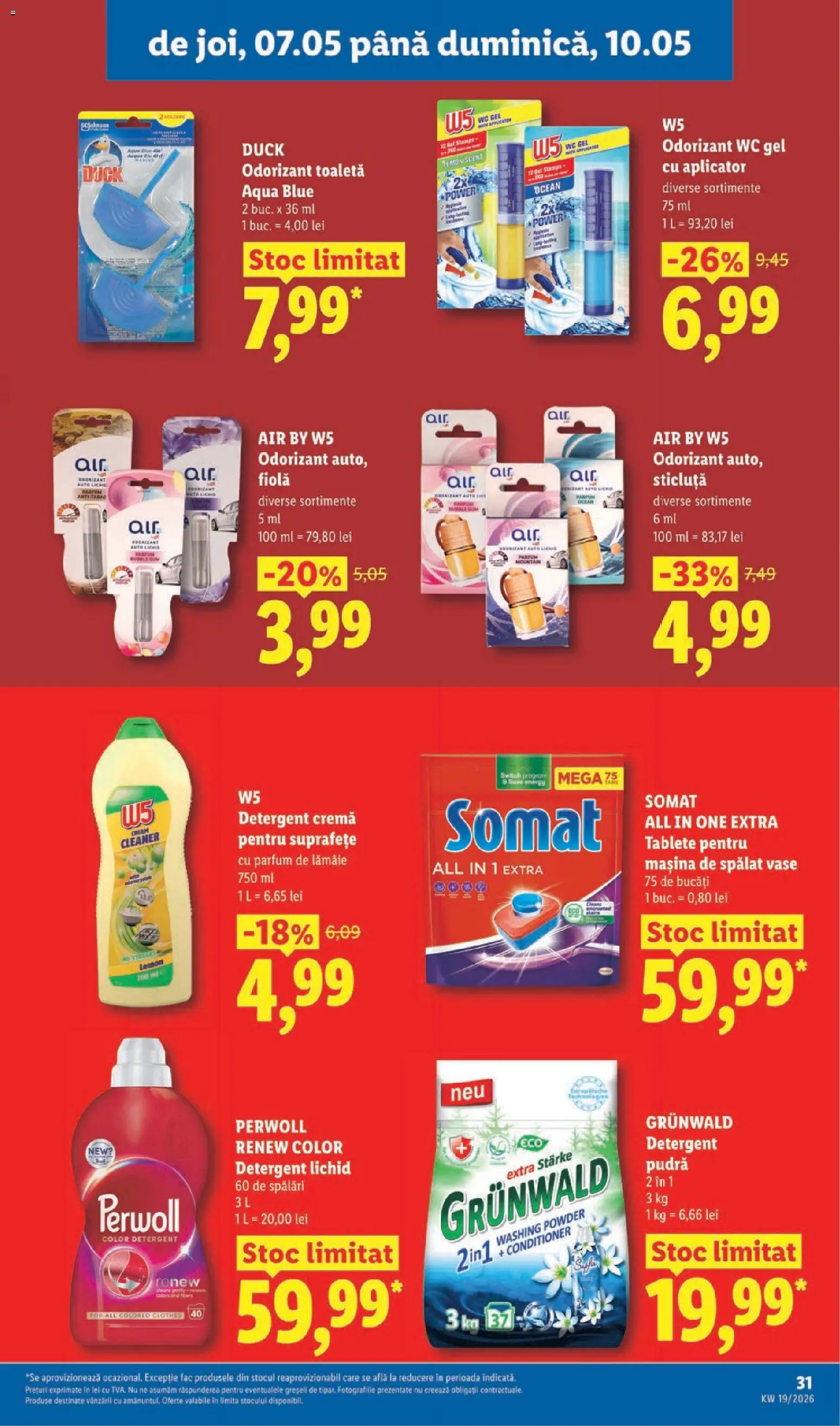 Catalog LIDL 4 - 9 Mai 2026 | Pagina 31 | Produse: Mașină De Spălat, Toaletă, Parfum, Lămâie