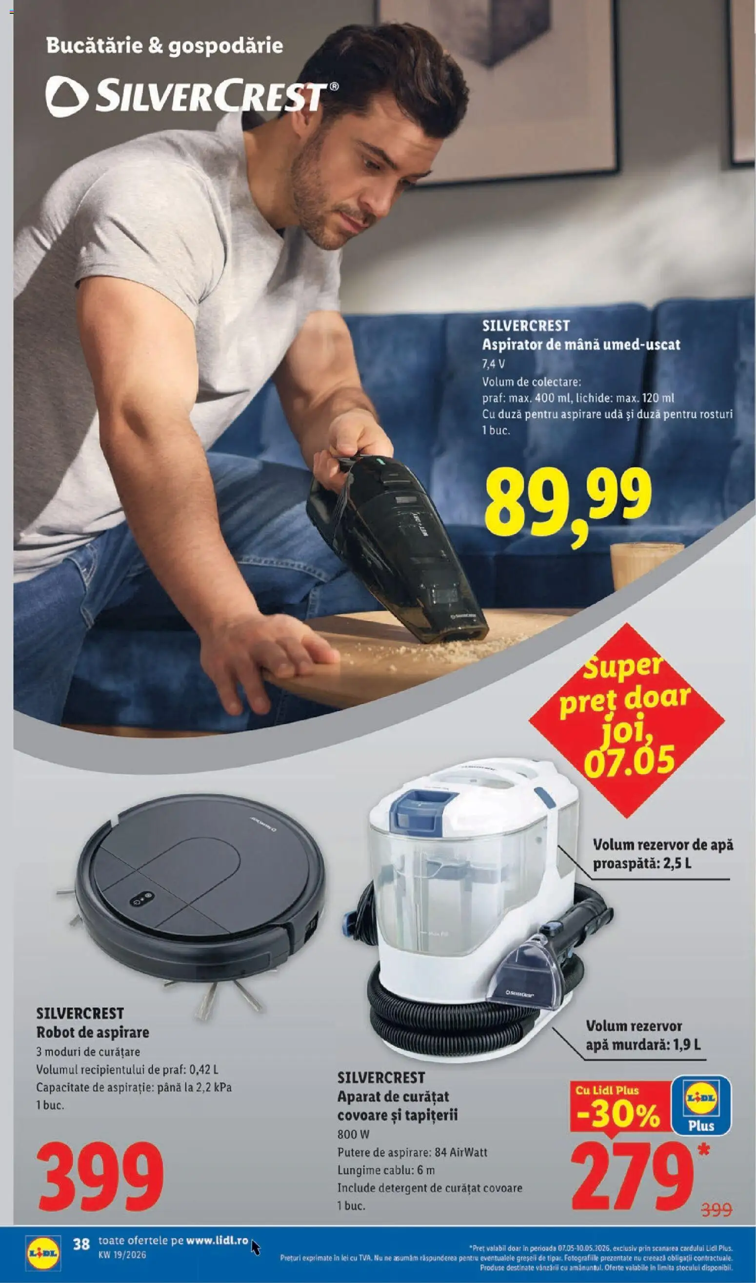 Catalog LIDL 4 - 9 Mai 2026 | Pagina 38 | Produse: Cablu, Robot, Bucătărie, Detergent