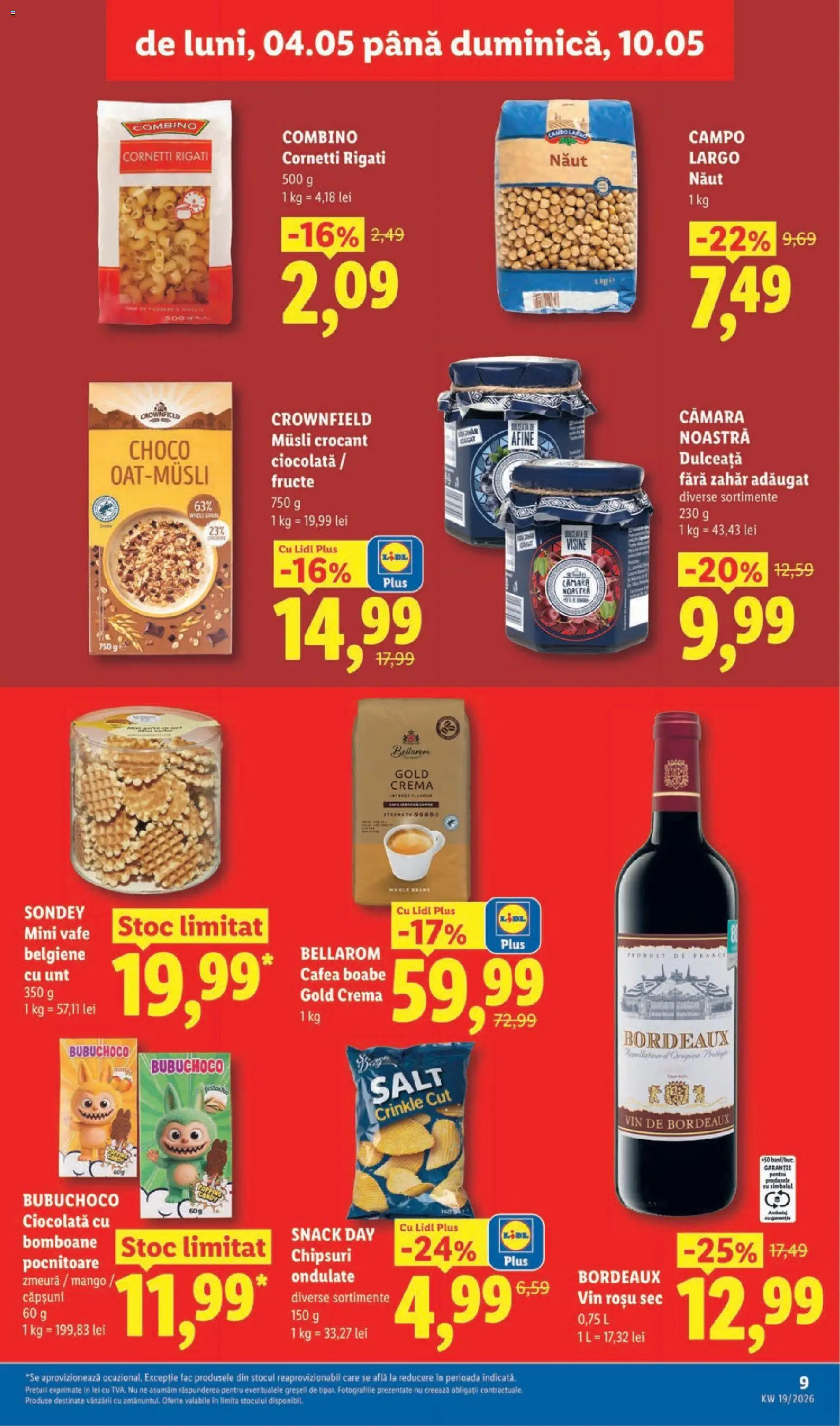 Catalog LIDL 4 - 9 Mai 2026 | Pagina 9 | Produse: Afine, Cafea, Bomboane, Mango