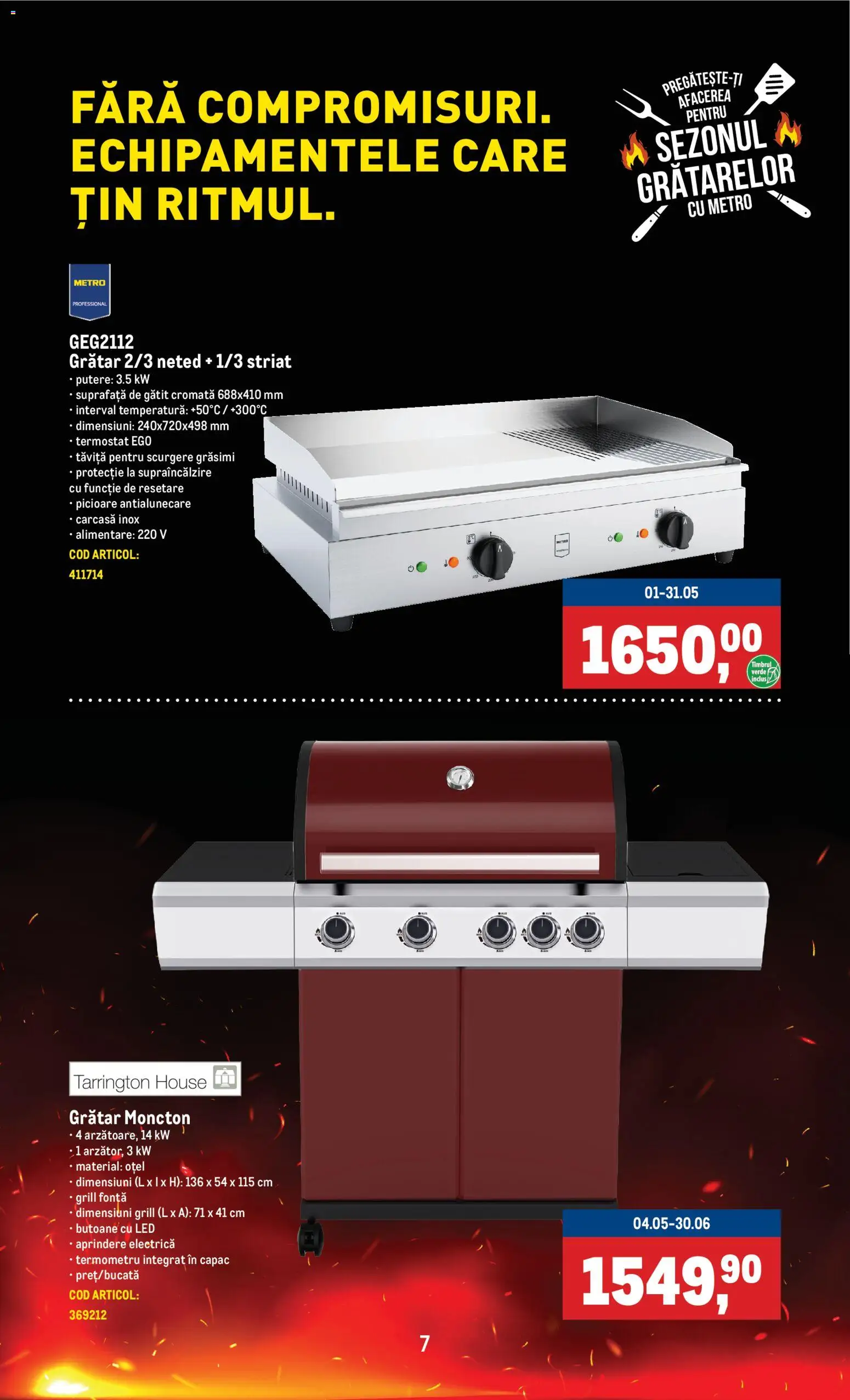 Catalog METRO 1 - 30 Mai 2026 | Pagina 7 | Produse: Carcasă, Grill, Grătar, Babak