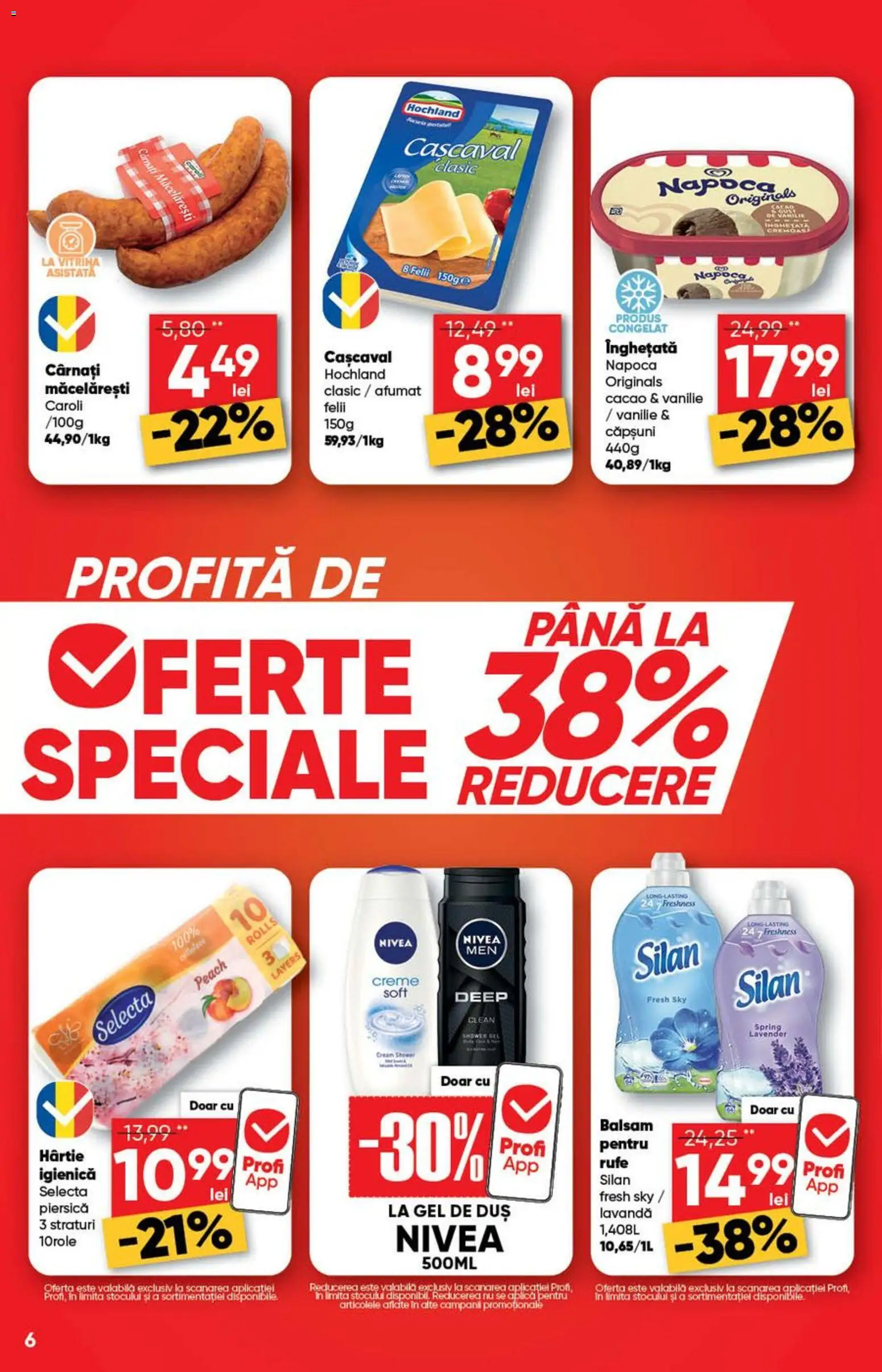 Catalog Profi 29 Aprilie - 11 Mai 2026 | Pagina 6 | Produse: Duș, Vitrină, Căpșuni, Cacao