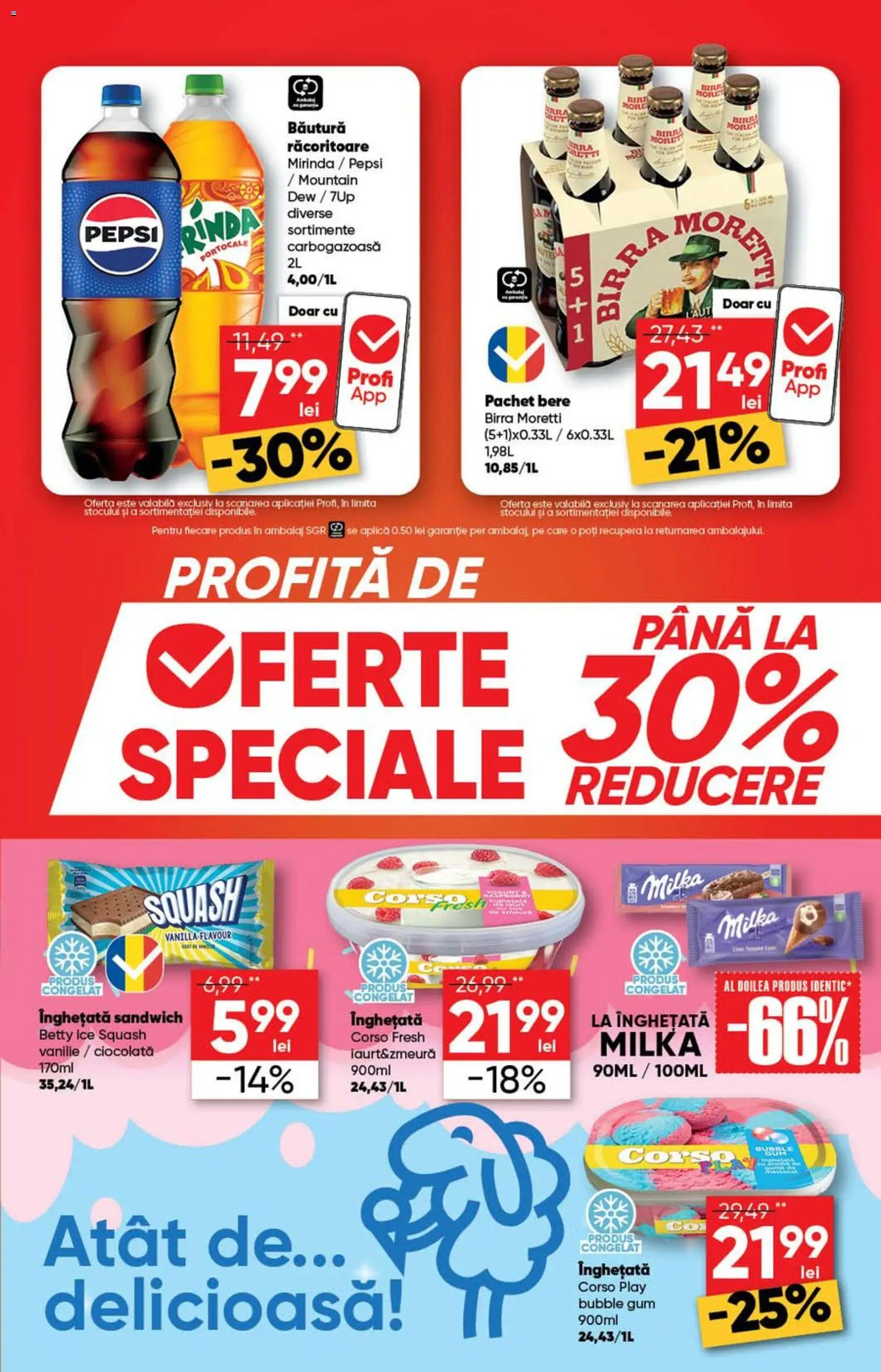 Catalog Profi 29 Aprilie - 11 Mai 2026 | Pagina 7 | Produse: Ciocolată, Bere, Portocale, Înghețată