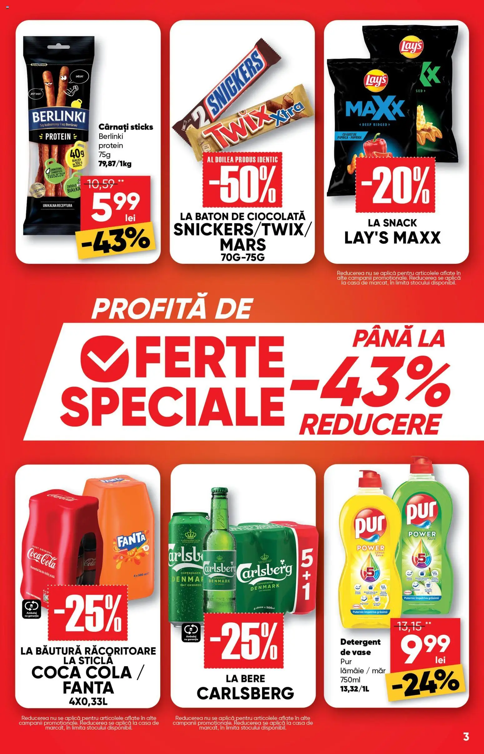 Catalog Profi 29 Aprilie - 11 Mai 2026 | Pagina 3 | Produse: Ciocolată, Bere, Detergent, Lămâie