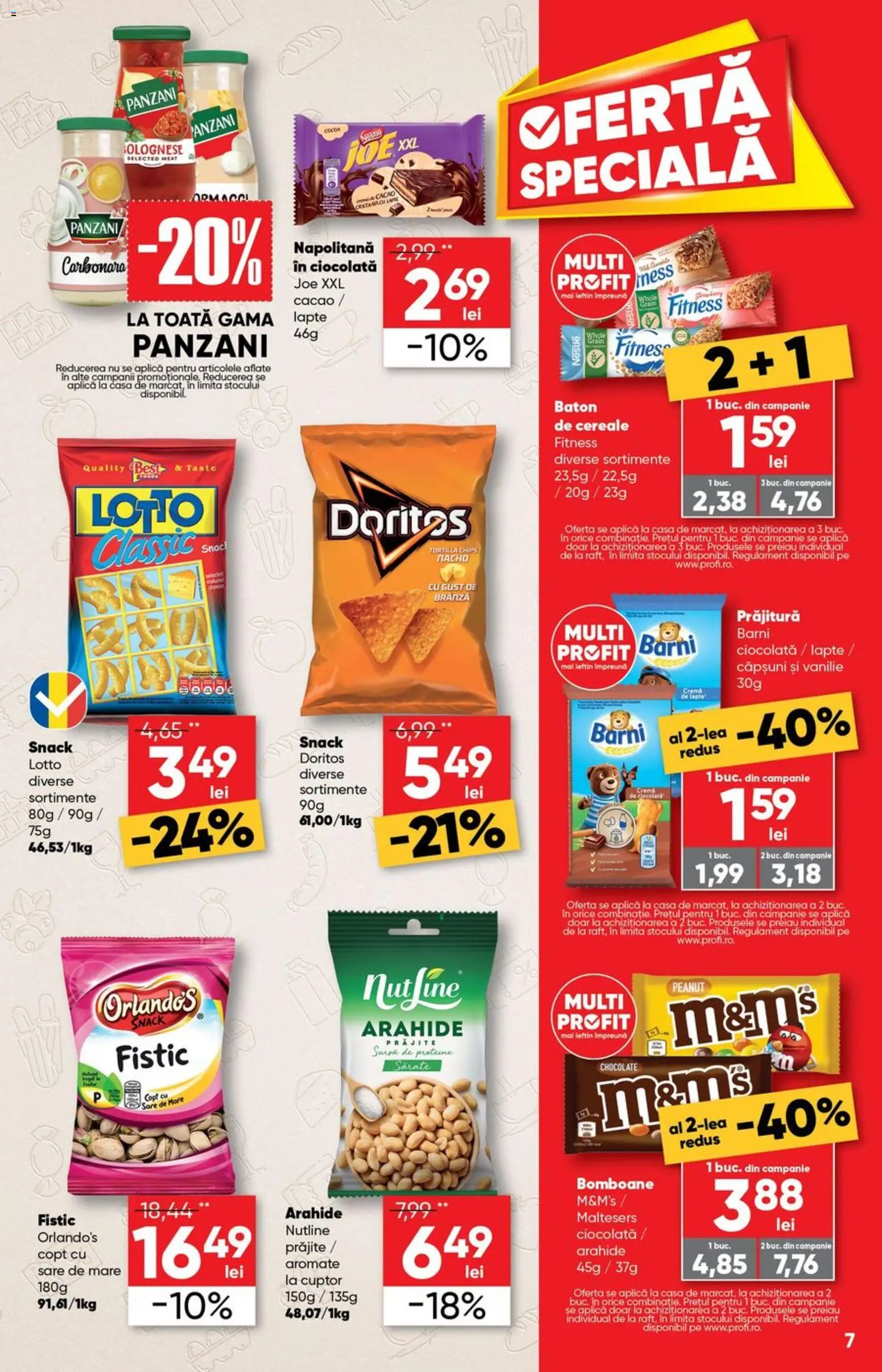 Catalog Profi 29 Aprilie - 11 Mai 2026 | Pagina 7 | Produse: Prăjitură, Brânză, Fistic, Sare