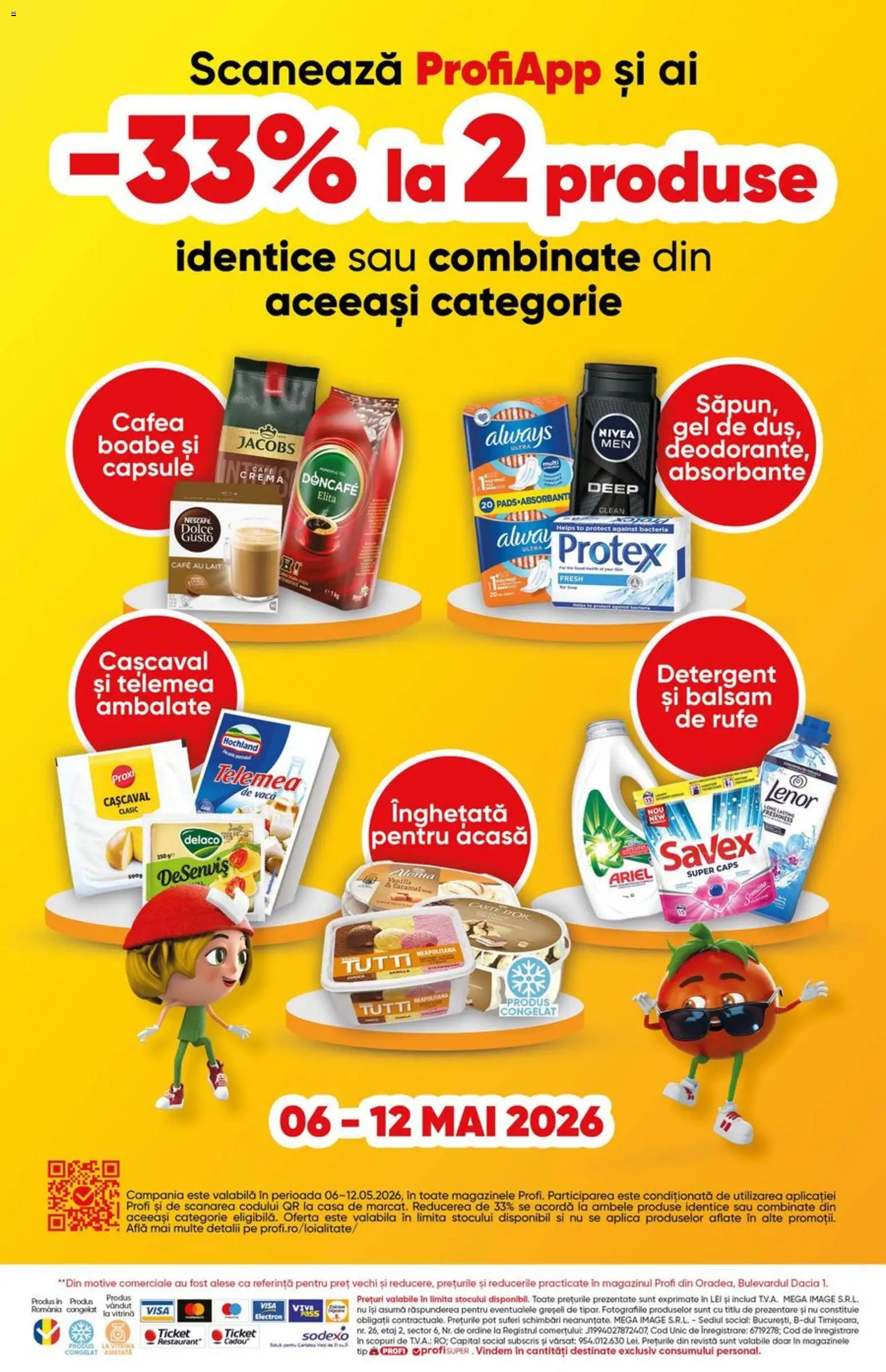 Catalog Profi 29 Aprilie - 11 Mai 2026 | Pagina 16 | Produse: Vitrină, Balsam, Cafea, Detergent