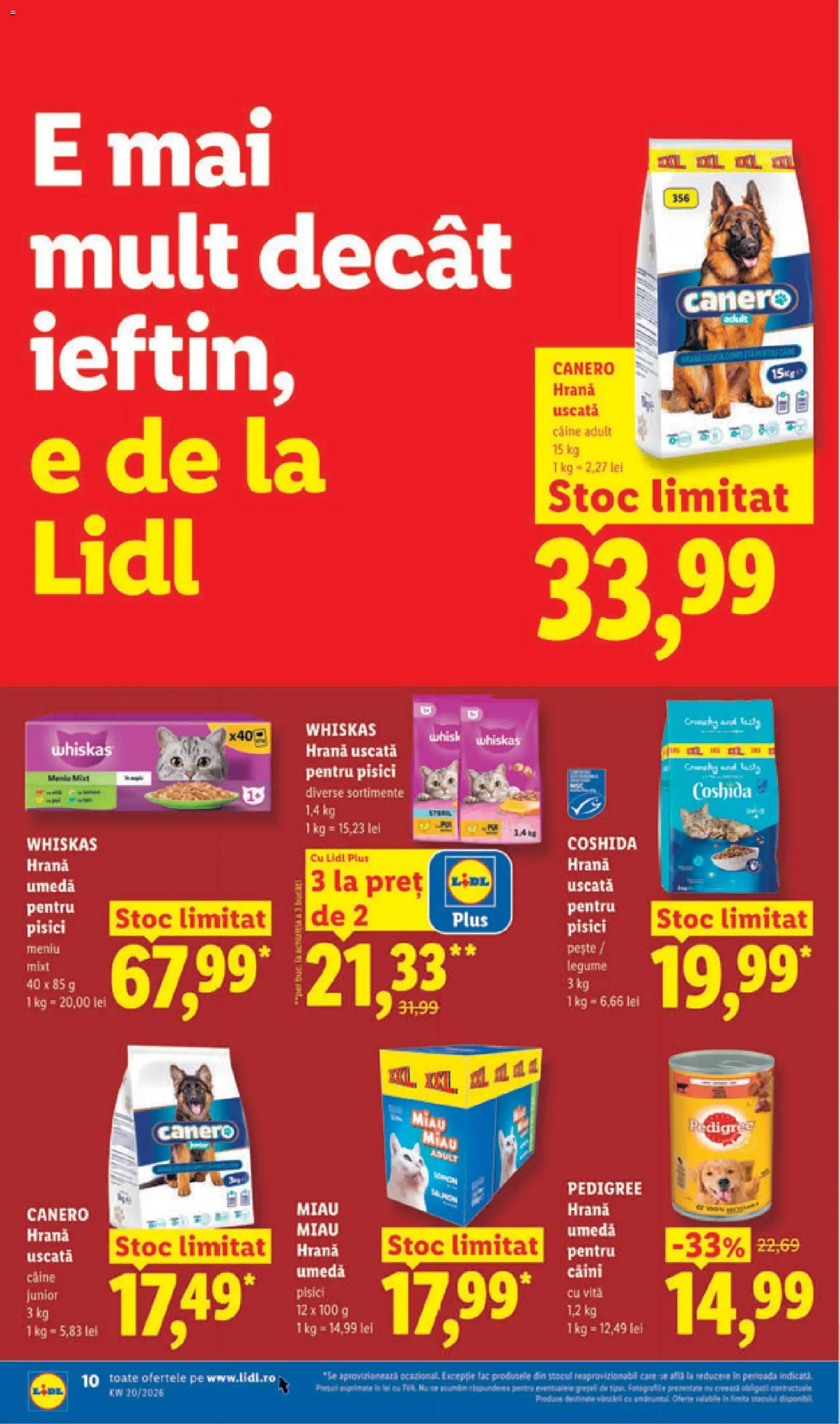 Catalog LIDL 11 - 16 Mai 2026 | Pagina 10 | Produse: Pește, Legume