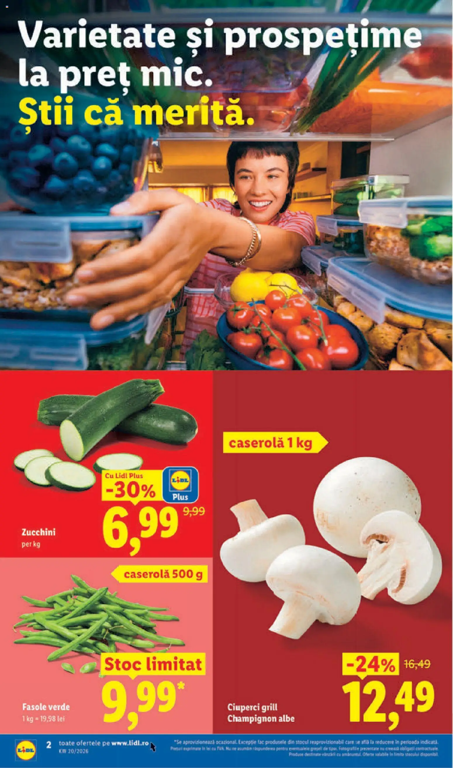 Catalog LIDL 11 - 16 Mai 2026 | Pagina 2 | Produse: Grill, Ciuperci, Fasole verde