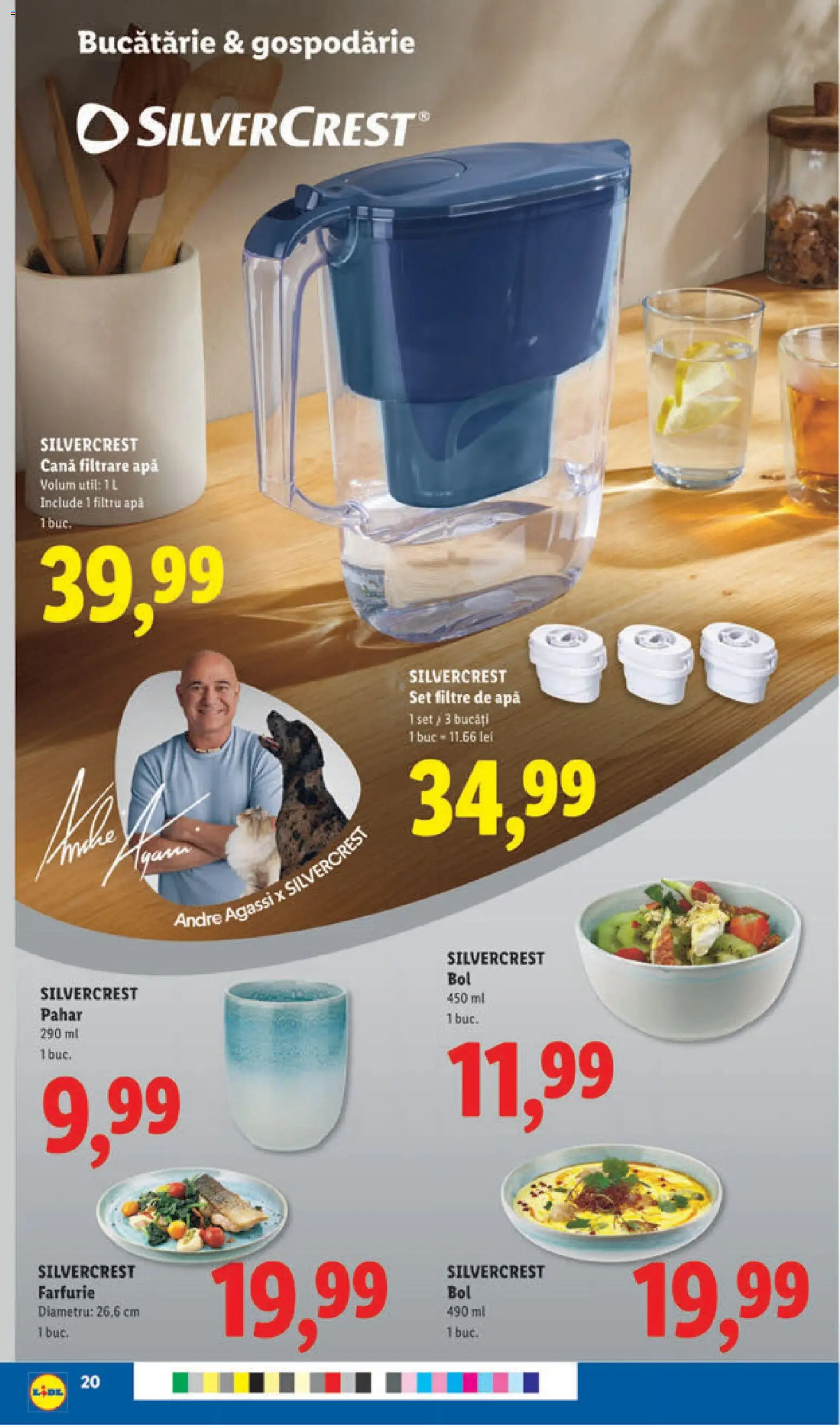 Catalog LIDL 11 - 16 Mai 2026 | Pagina 20 | Produse: Bol, Bucătărie, Farfurie, Filtru apă