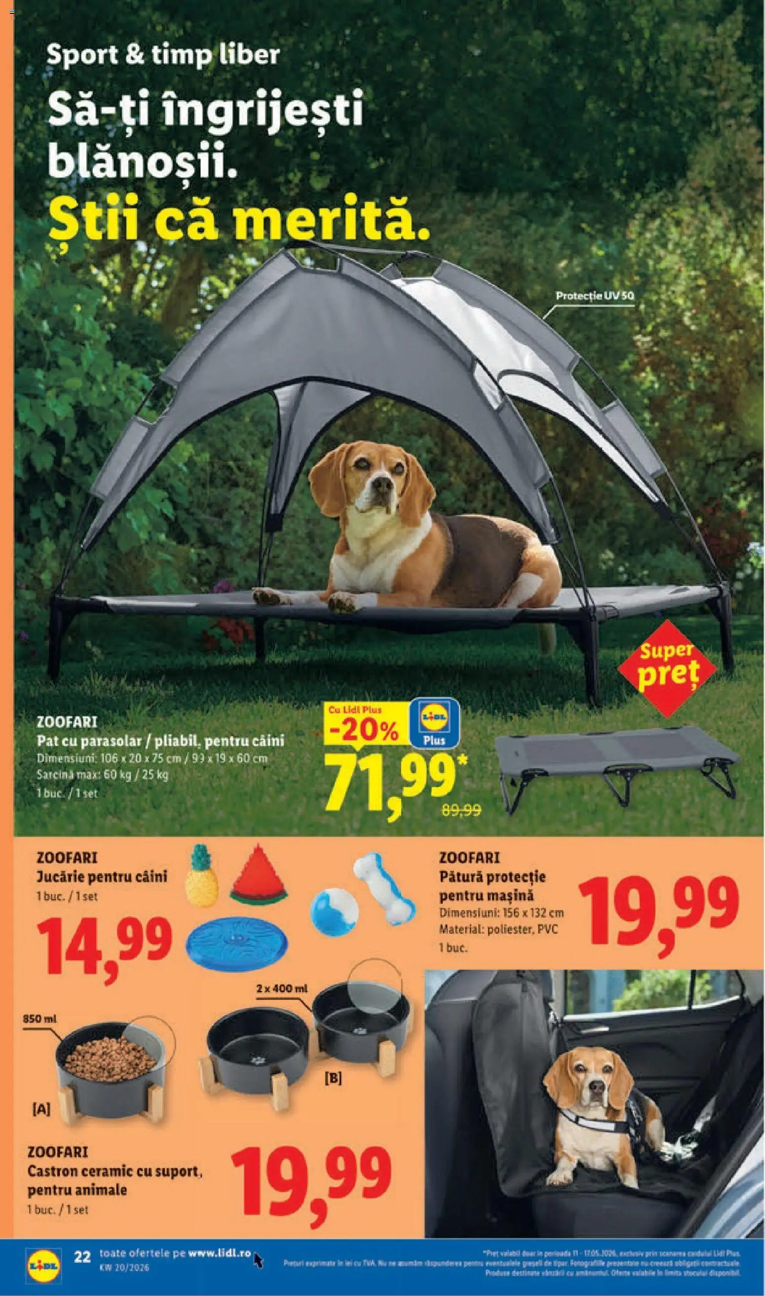 Catalog LIDL 11 - 16 Mai 2026 | Pagina 22 | Produse: Pat, Pătură