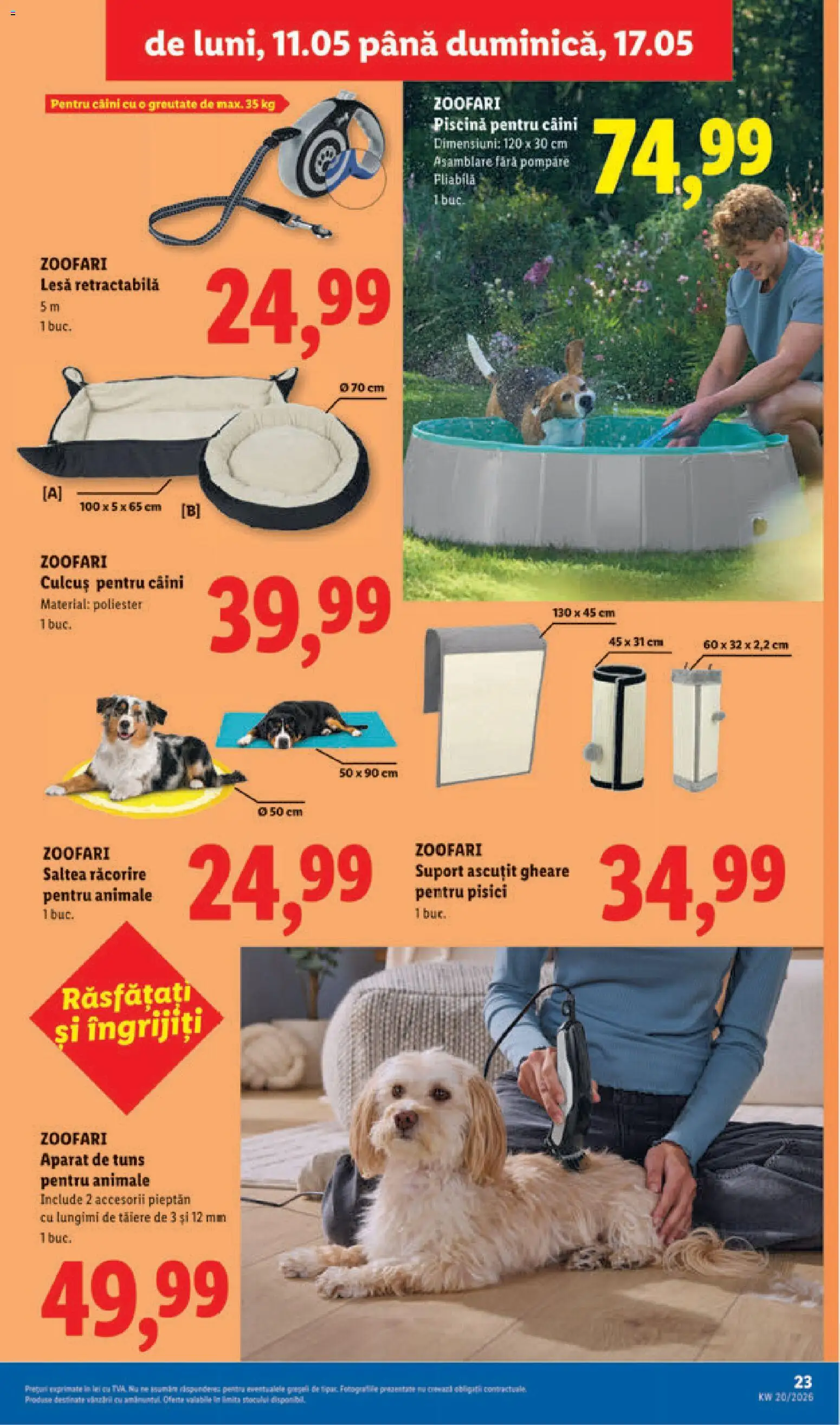 Catalog LIDL 11 - 16 Mai 2026 | Pagina 23 | Produse: Saltea, Piscină