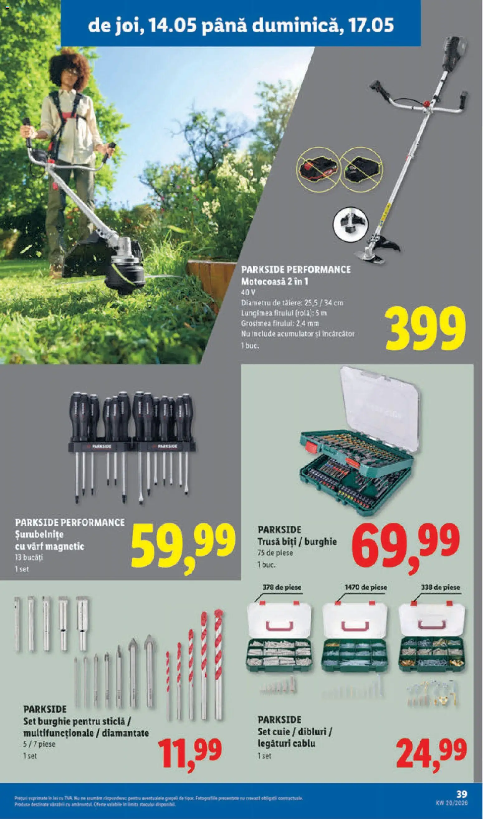 Catalog LIDL 11 - 16 Mai 2026 | Pagina 39 | Produse: Încărcător, Cablu