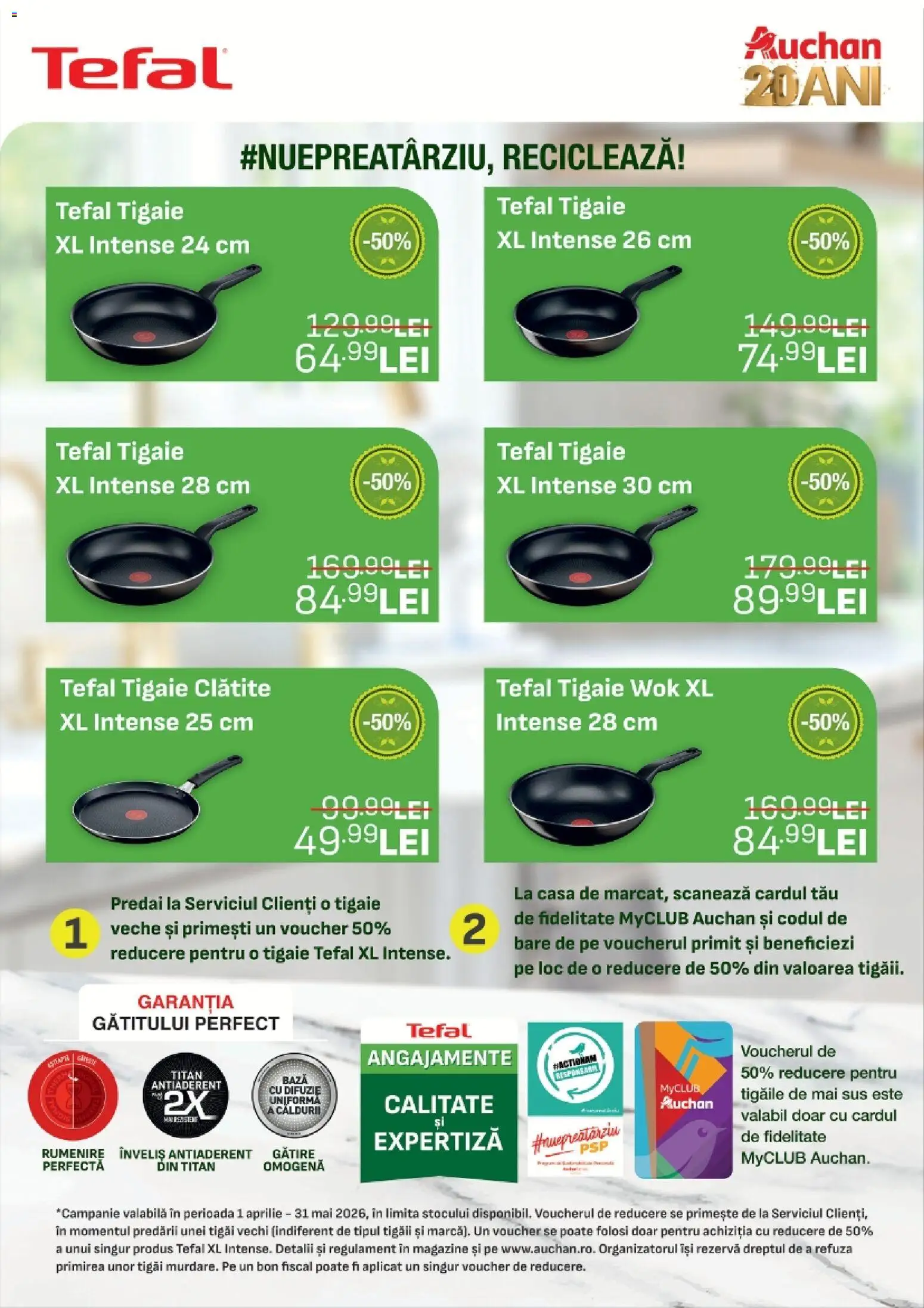 Catalog Auchan 6 - 18 Mai 2026 | Pagina 30 | Produse: Tigaie, Clătite