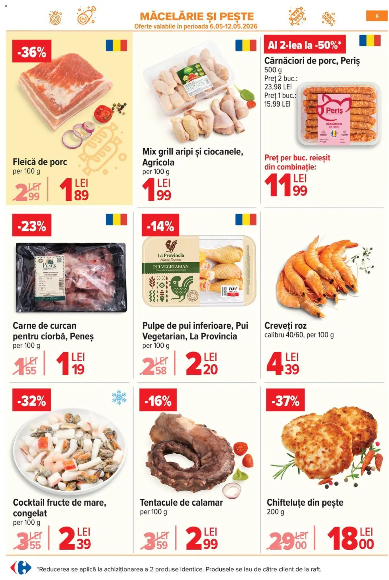 Catalog Carrefour 6 - 18 Mai 2026 | Pagina 11 | Produse: Grill, Cocktail, Pește, Fructe