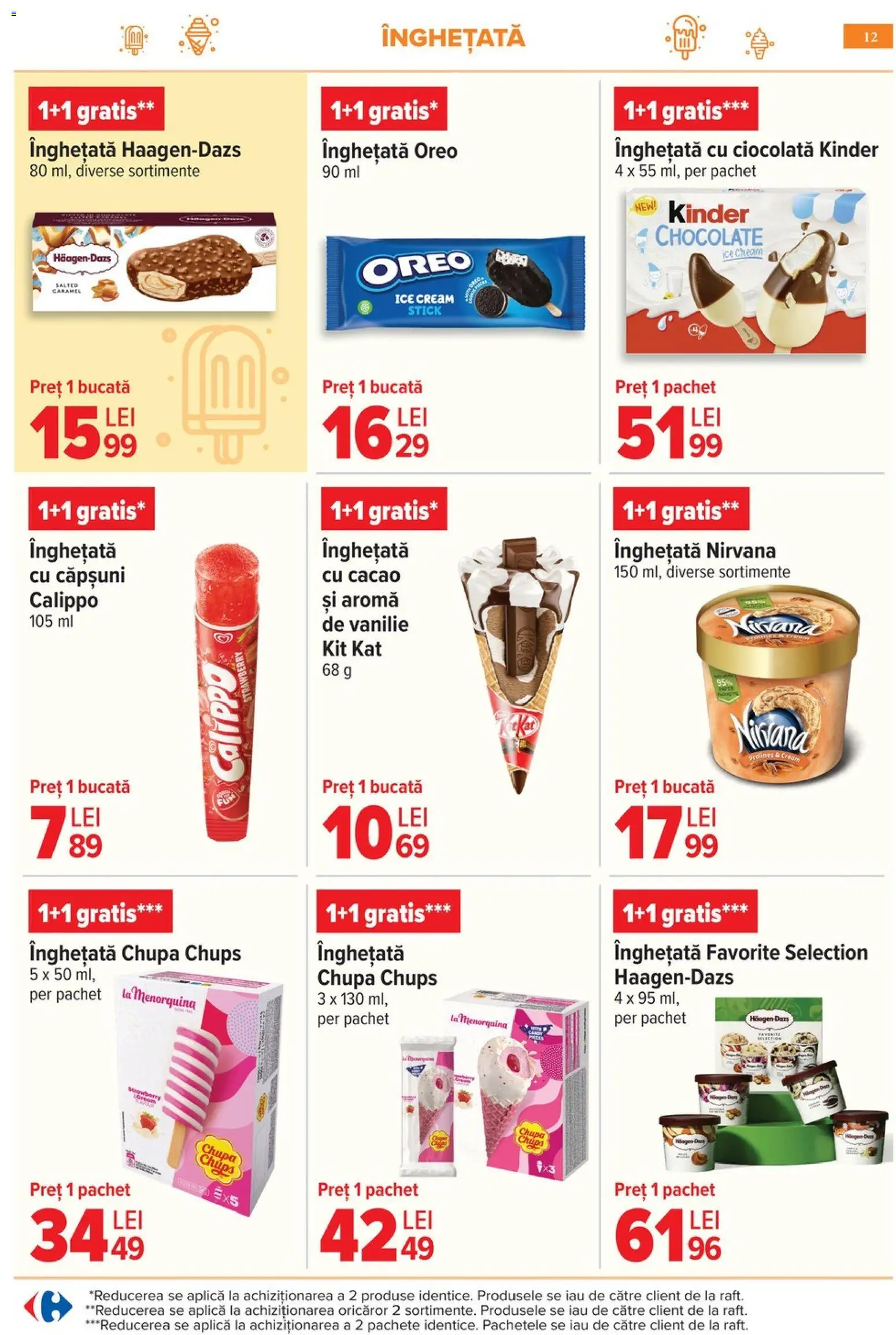 Catalog Carrefour 6 - 18 Mai 2026 | Pagina 15 | Produse: Ciocolată, Căpșuni, Cacao, Înghețată