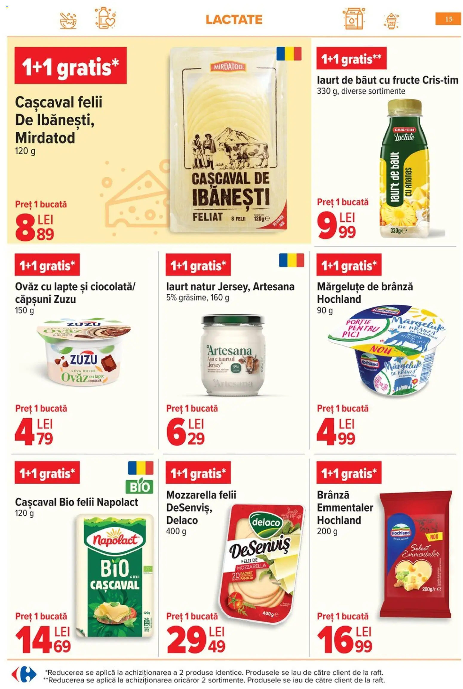 Catalog Carrefour 6 - 18 Mai 2026 | Pagina 18 | Produse: Light Kedi Konservesi, Cașcaval, Lapte, Ananas