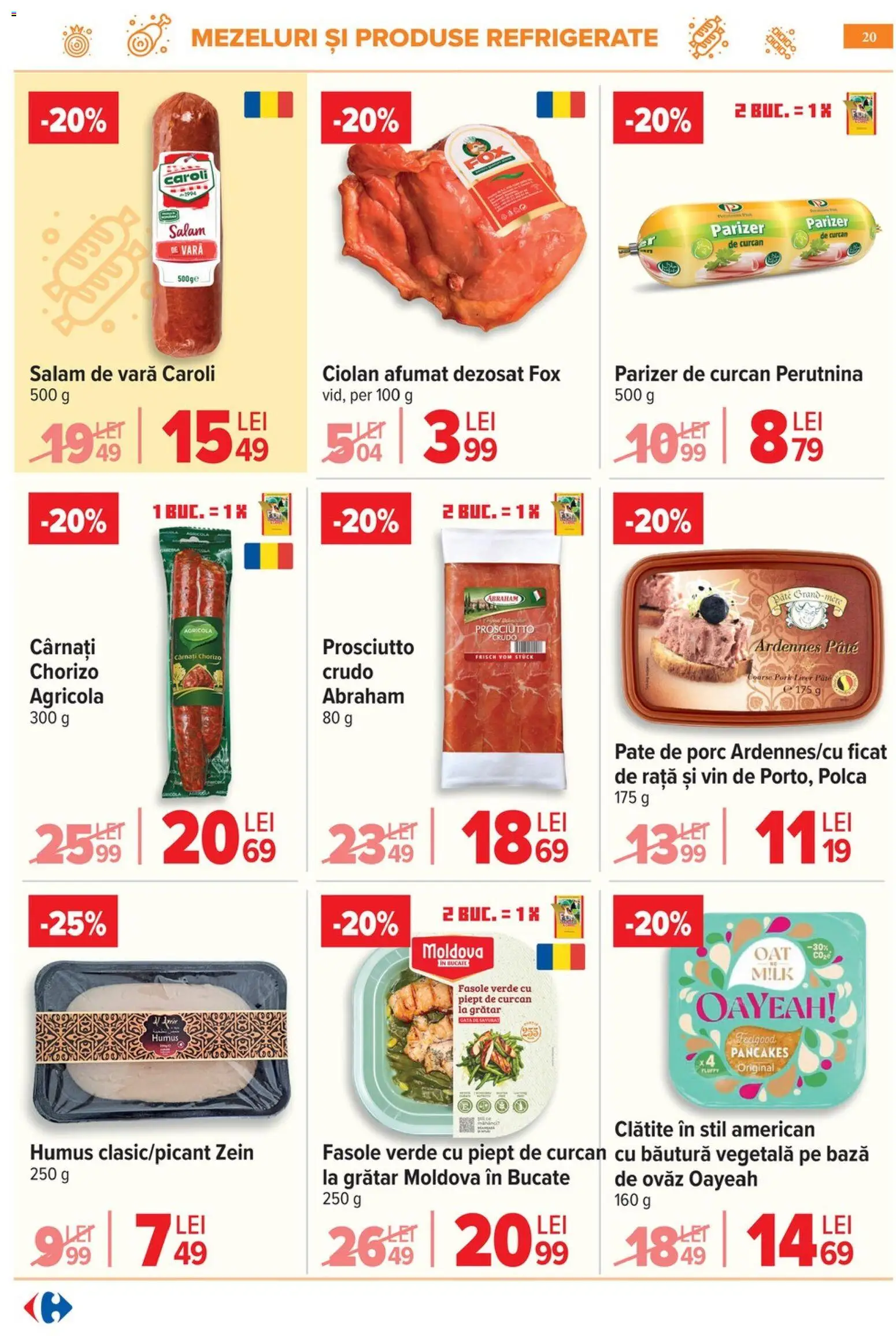 Catalog Carrefour 6 - 18 Mai 2026 | Pagina 23 | Produse: Grătar, Pate, Clătite, Cârnați