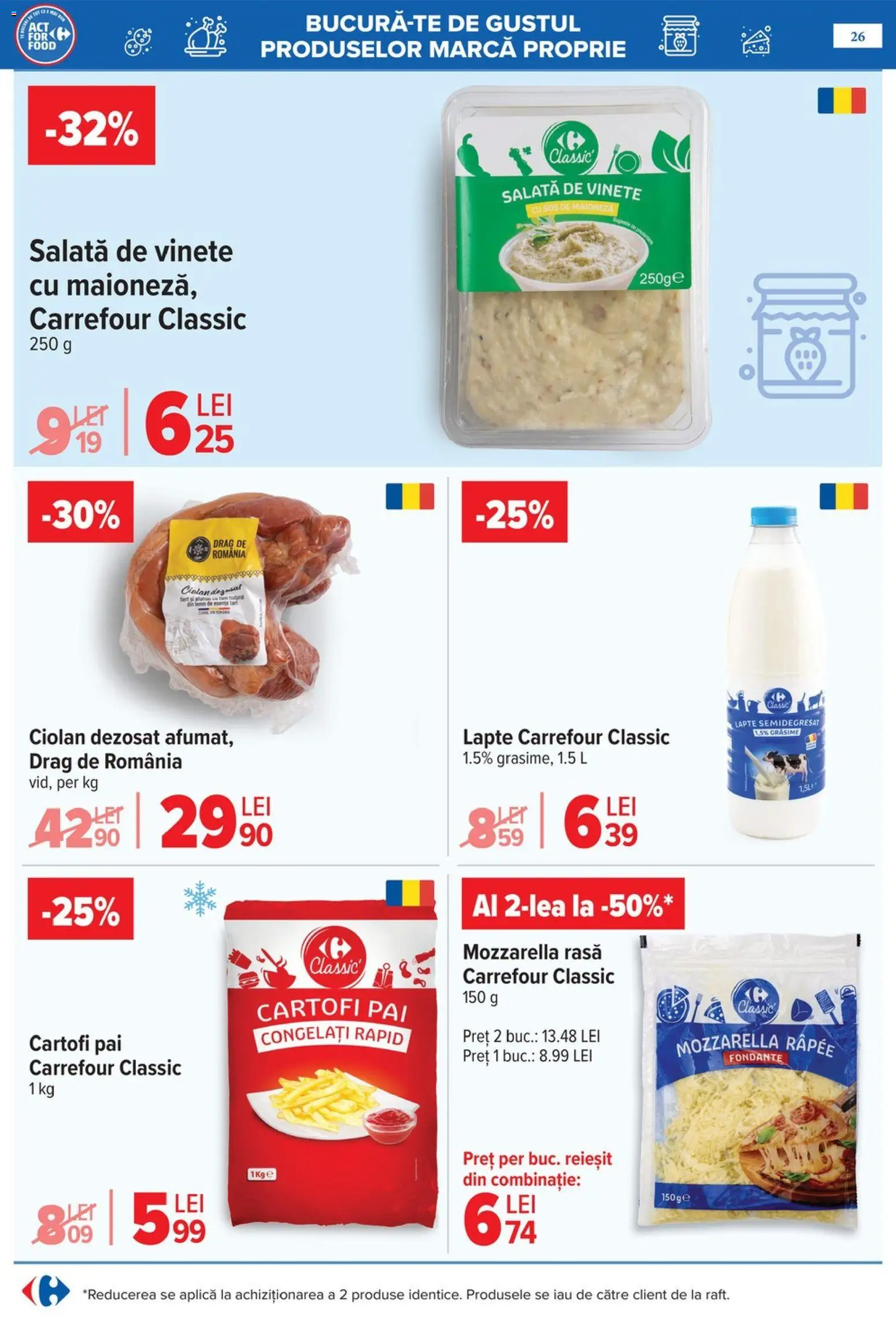 Catalog Carrefour 6 - 18 Mai 2026 | Pagina 29 | Produse: Mozzarella, Cartofi, Maioneză, Sos