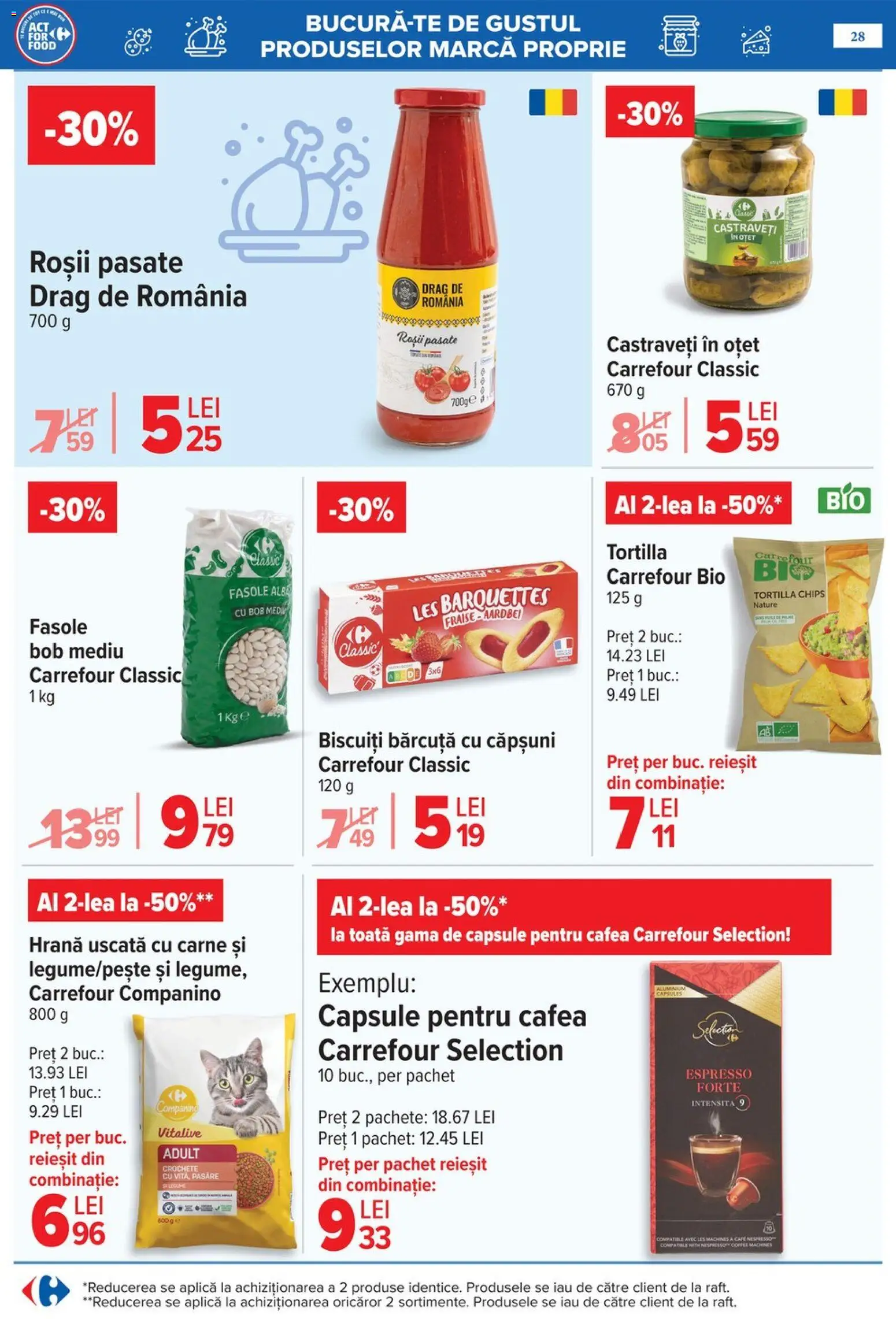 Catalog Carrefour 6 - 18 Mai 2026 | Pagina 31 | Produse: Şerit ödül, Căpșuni, Biscuiți, Fasole albă