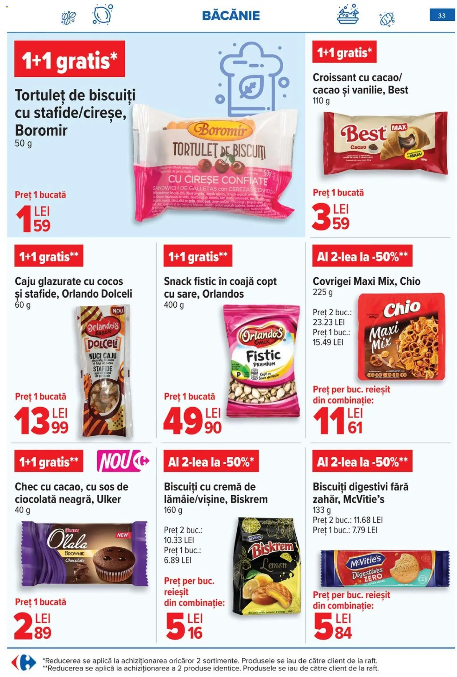 Catalog Carrefour 6 - 18 Mai 2026 | Pagina 36 | Produse: Ciocolată, Caju, Cacao, Stafide