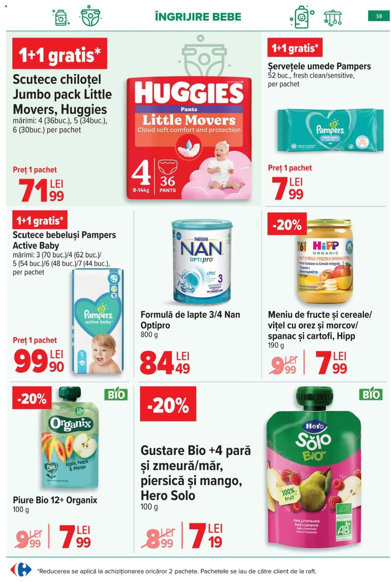 Catalog Carrefour 6 - 18 Mai 2026 | Pagina 41 | Produse: Piersică, Cereale, Scutece, Mango