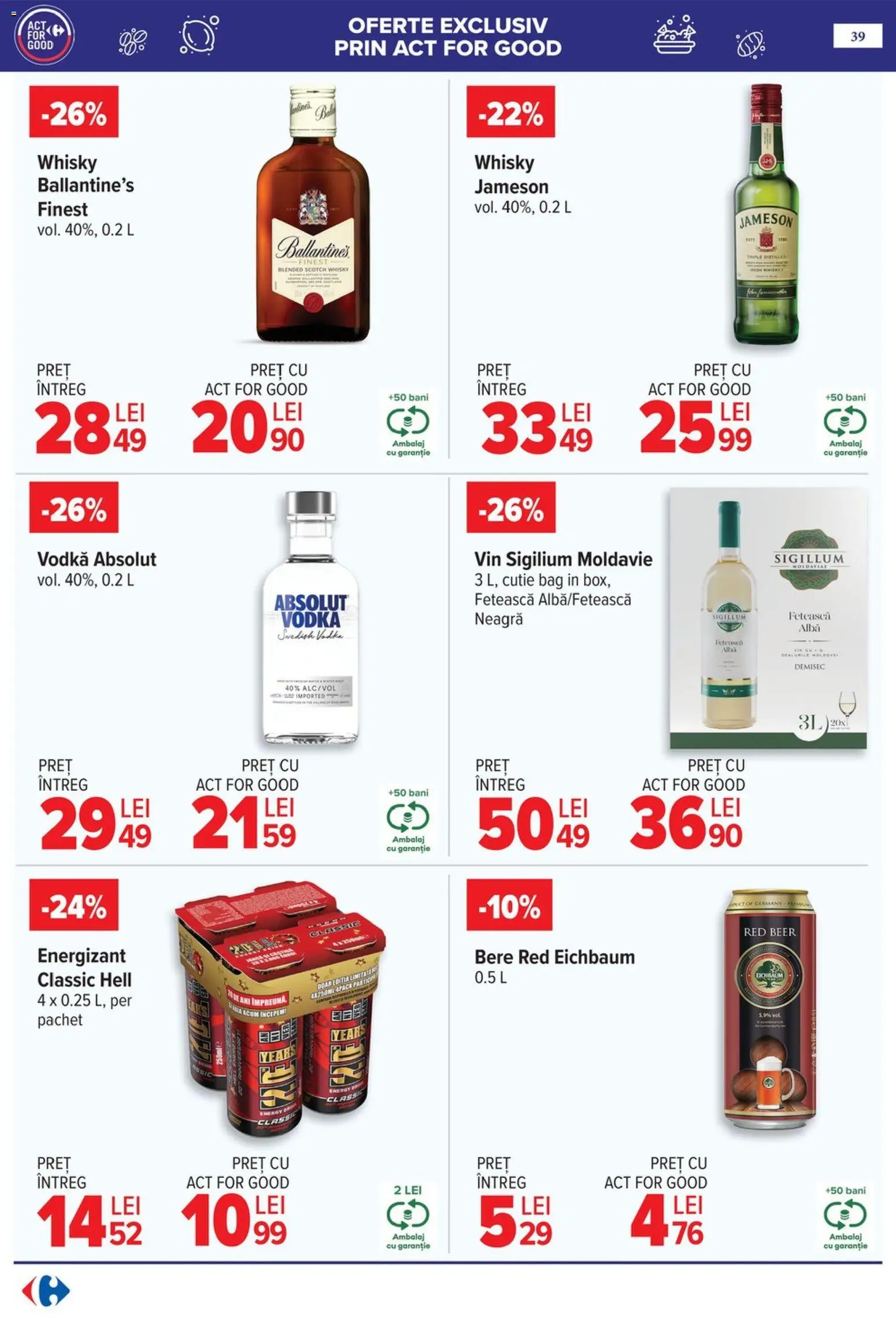 Catalog Carrefour 6 - 18 Mai 2026 | Pagina 42 | Produse: Cutie, Vin, Bere, Vodka
