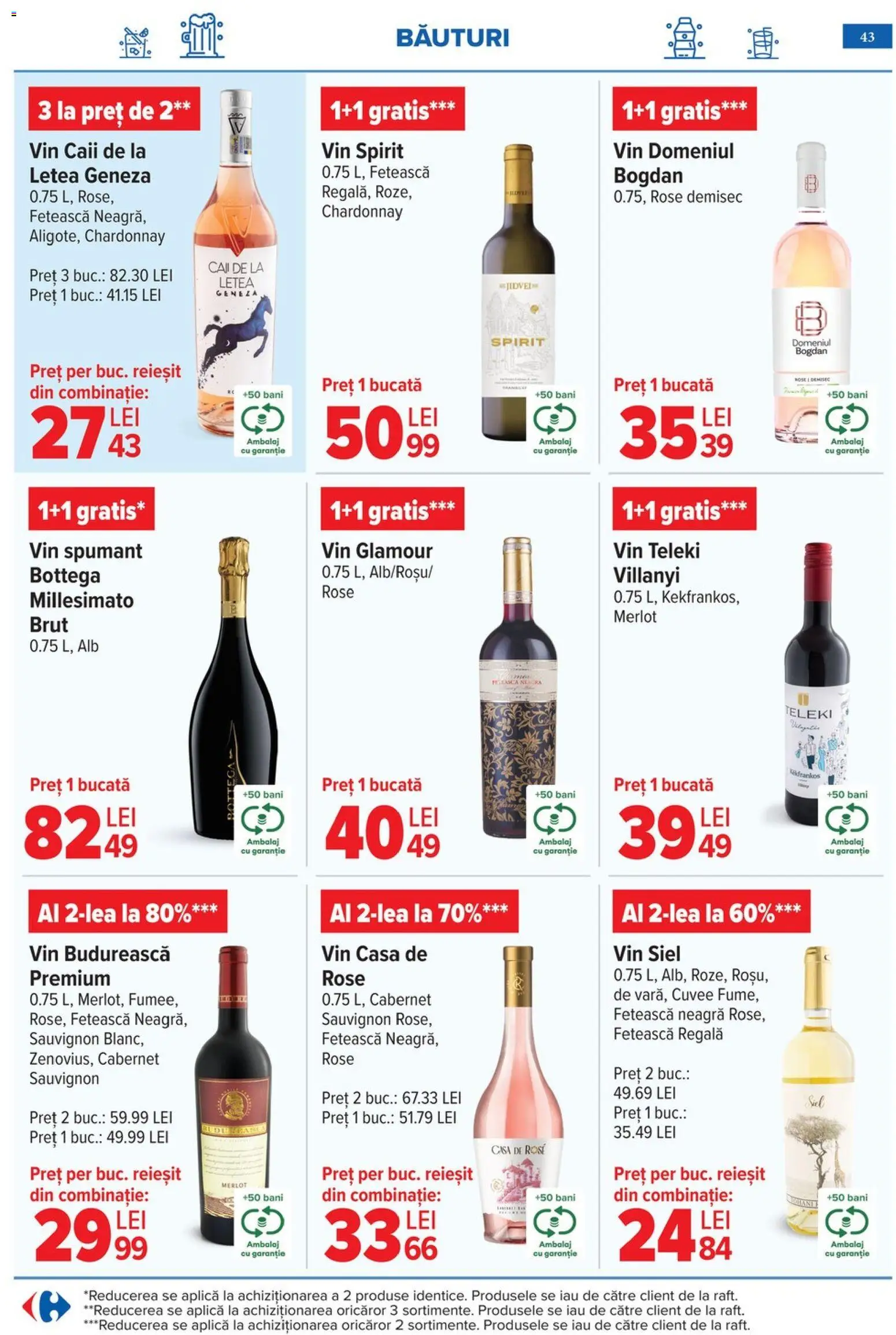 Catalog Carrefour 6 - 18 Mai 2026 | Pagina 46 | Produse: Vin