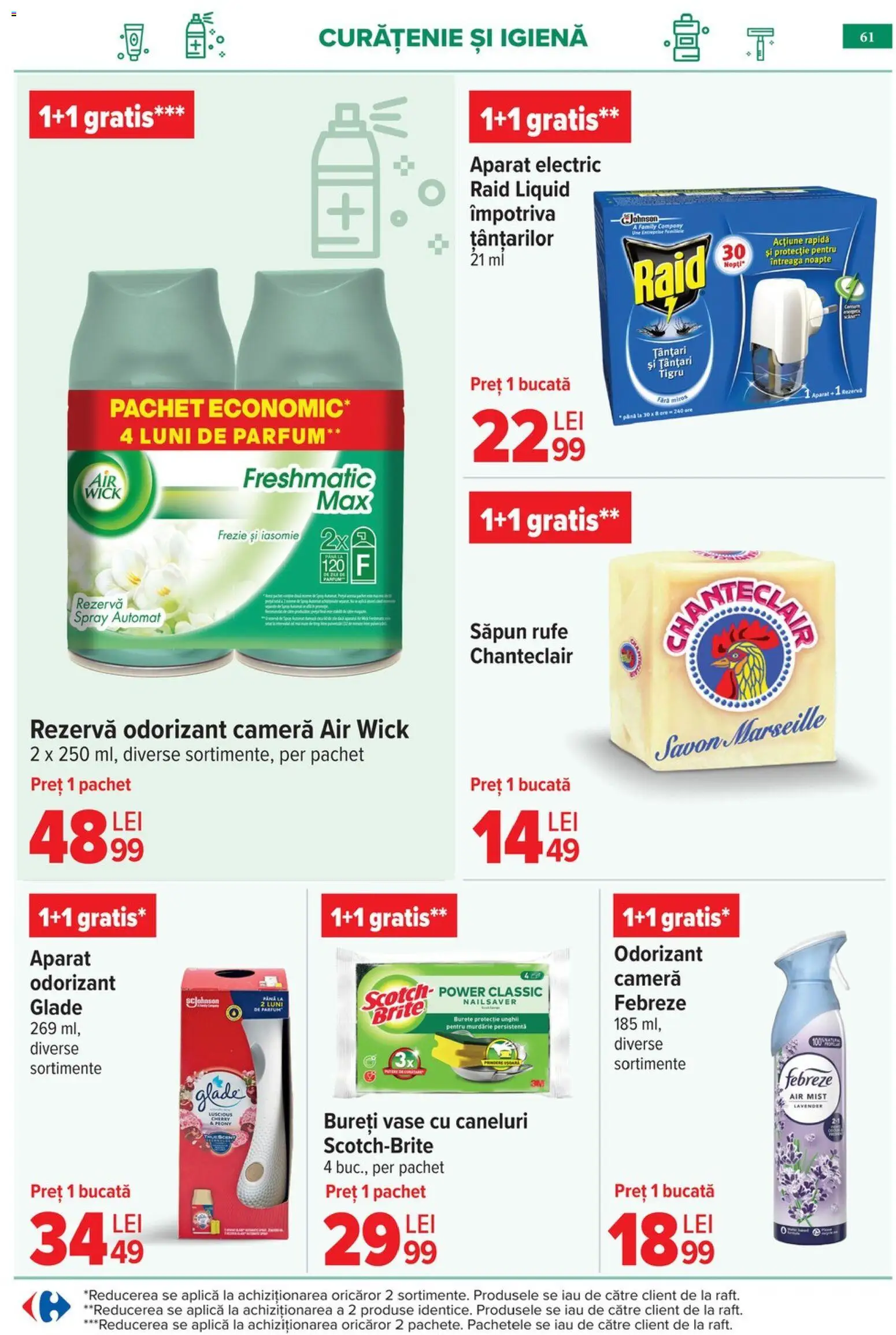 Catalog Carrefour 6 - 18 Mai 2026 | Pagina 64 | Produse: Cameră, Parfum, Burete, Săpun