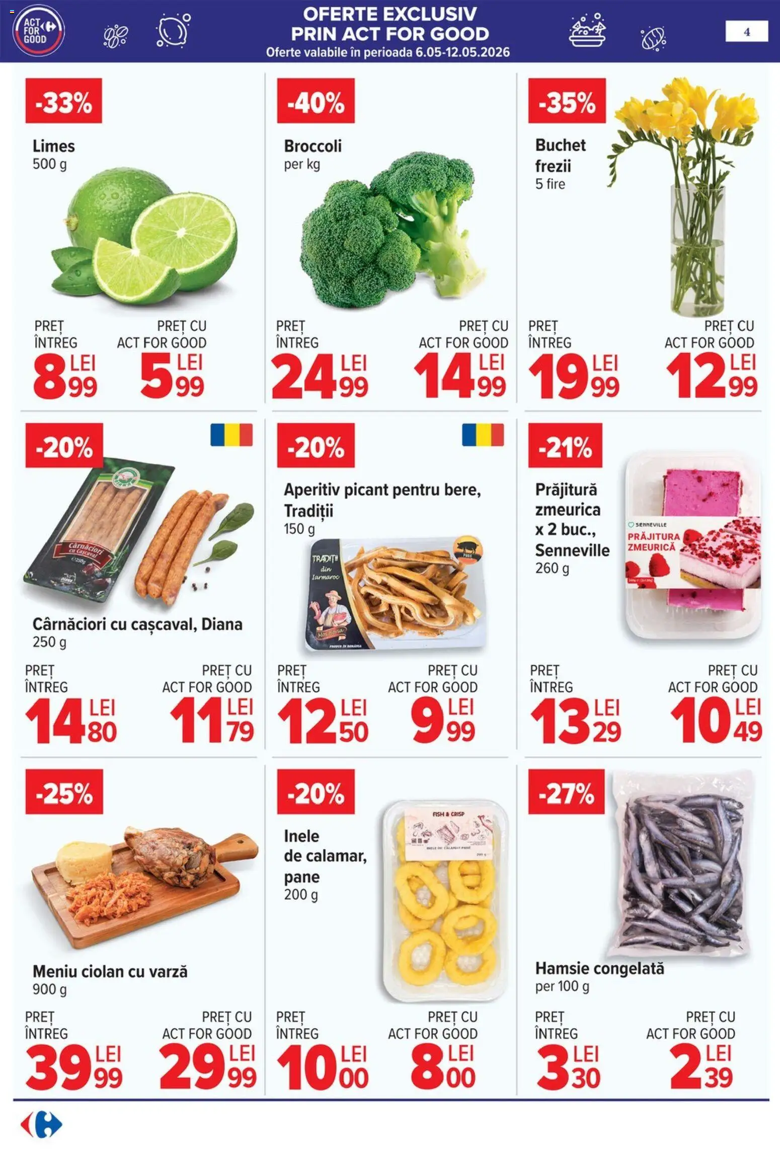 Catalog Carrefour 6 - 18 Mai 2026 | Pagina 7 | Produse: Varză, Prăjitură
