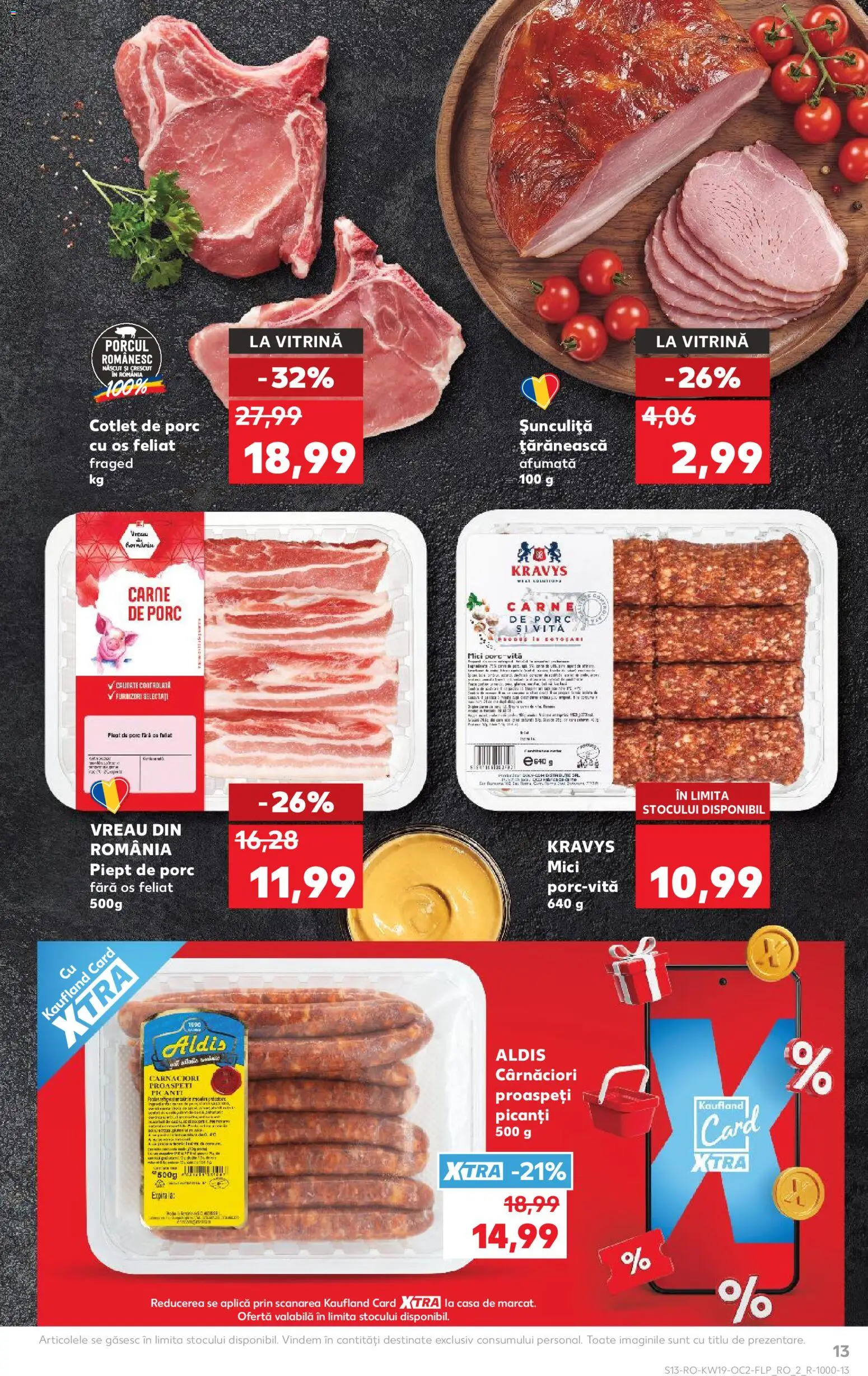 Catalog Kaufland 6 - 11 Mai 2026 | Pagina 13 | Produse: Lait de coco, Vitrină, Mici, Carne De Porc