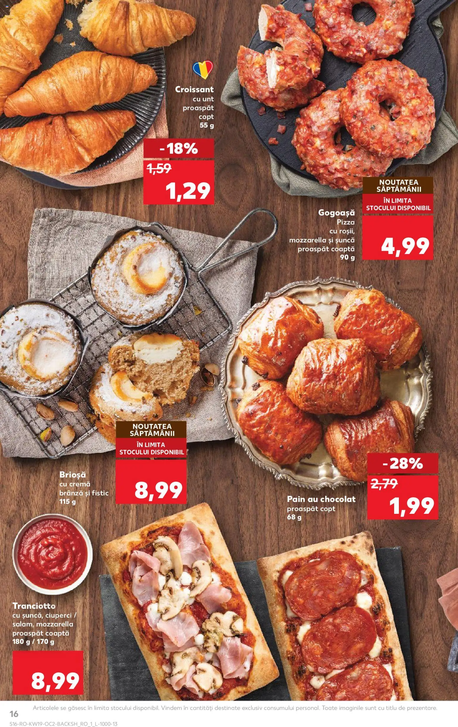 Catalog Kaufland 6 - 11 Mai 2026 | Pagina 16 | Produse: Ciuperci, Mozzarella, Șuncă, Fistic