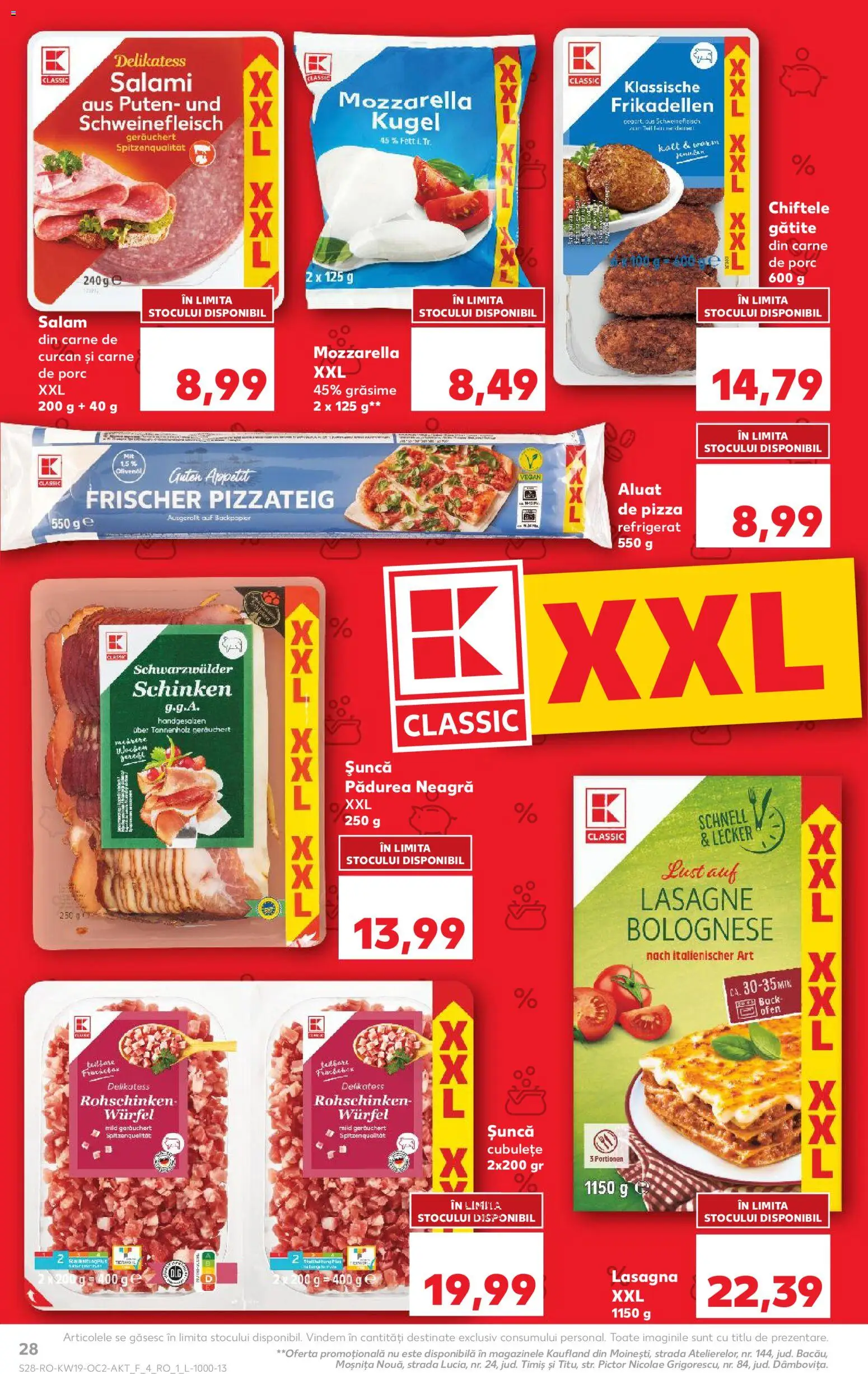 Catalog Kaufland 6 - 11 Mai 2026 | Pagina 28 | Produse: Salam, Pizza, Carne De Porc, Chiftele