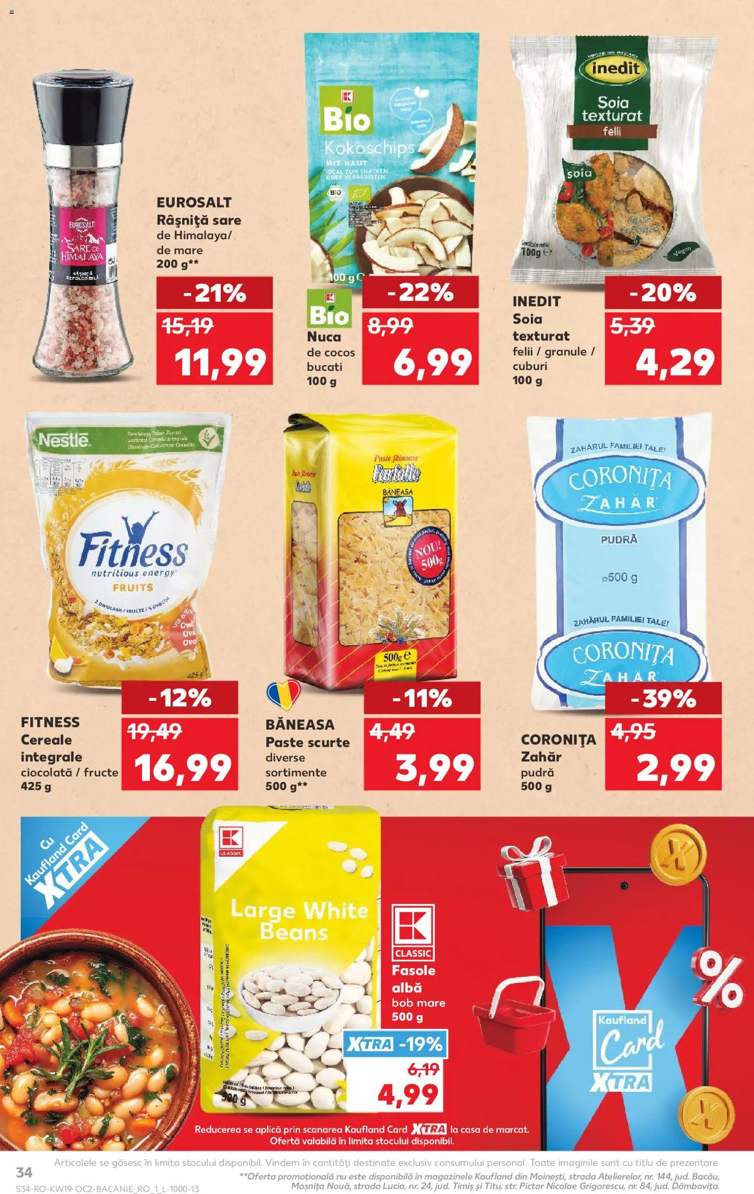 Catalog Kaufland 6 - 11 Mai 2026 | Pagina 34 | Produse: Ciocolată, Cereale, Fructe, Zahăr