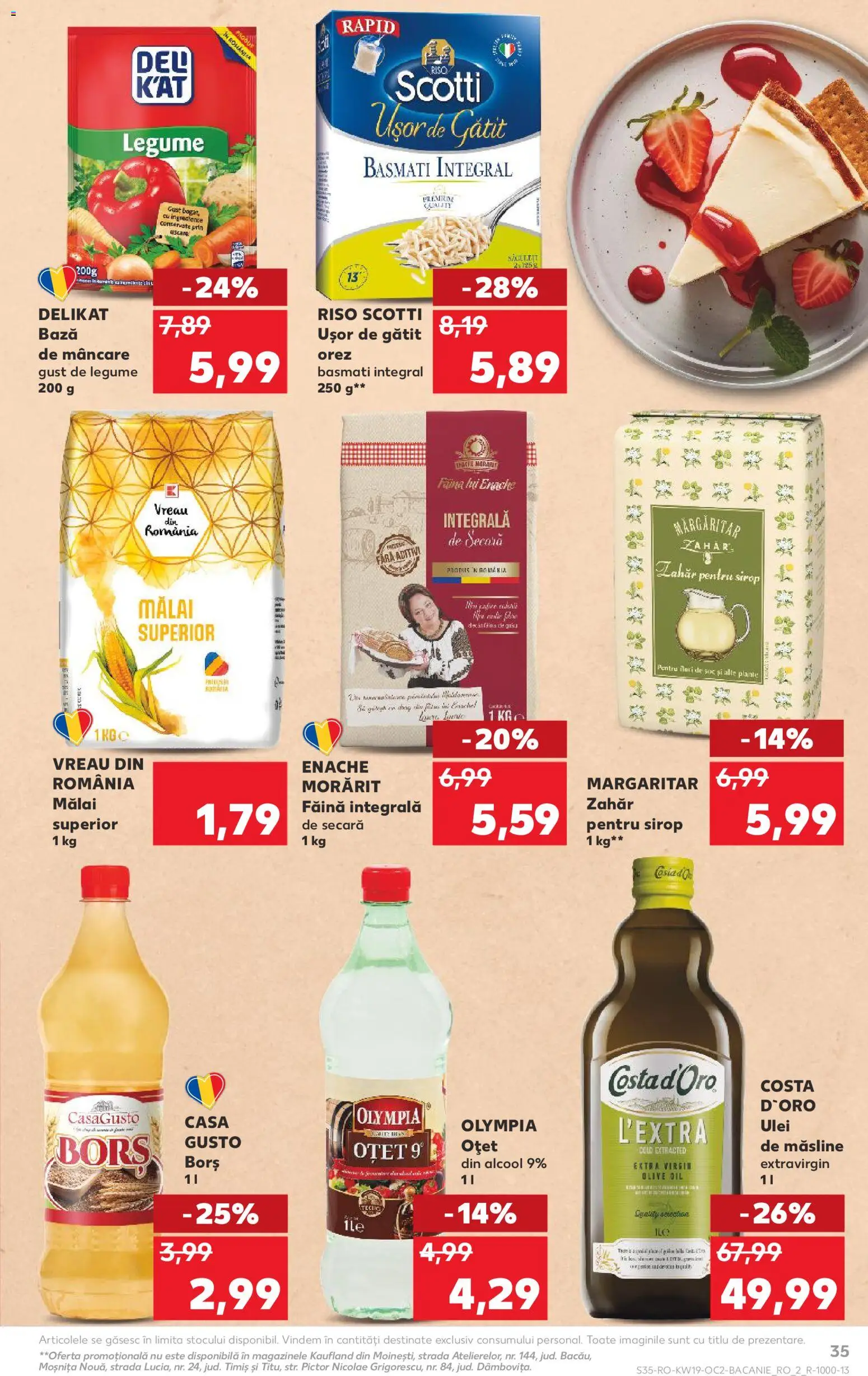 Catalog Kaufland 6 - 11 Mai 2026 | Pagina 35 | Produse: Borș, Mălai, Sirop, Legume