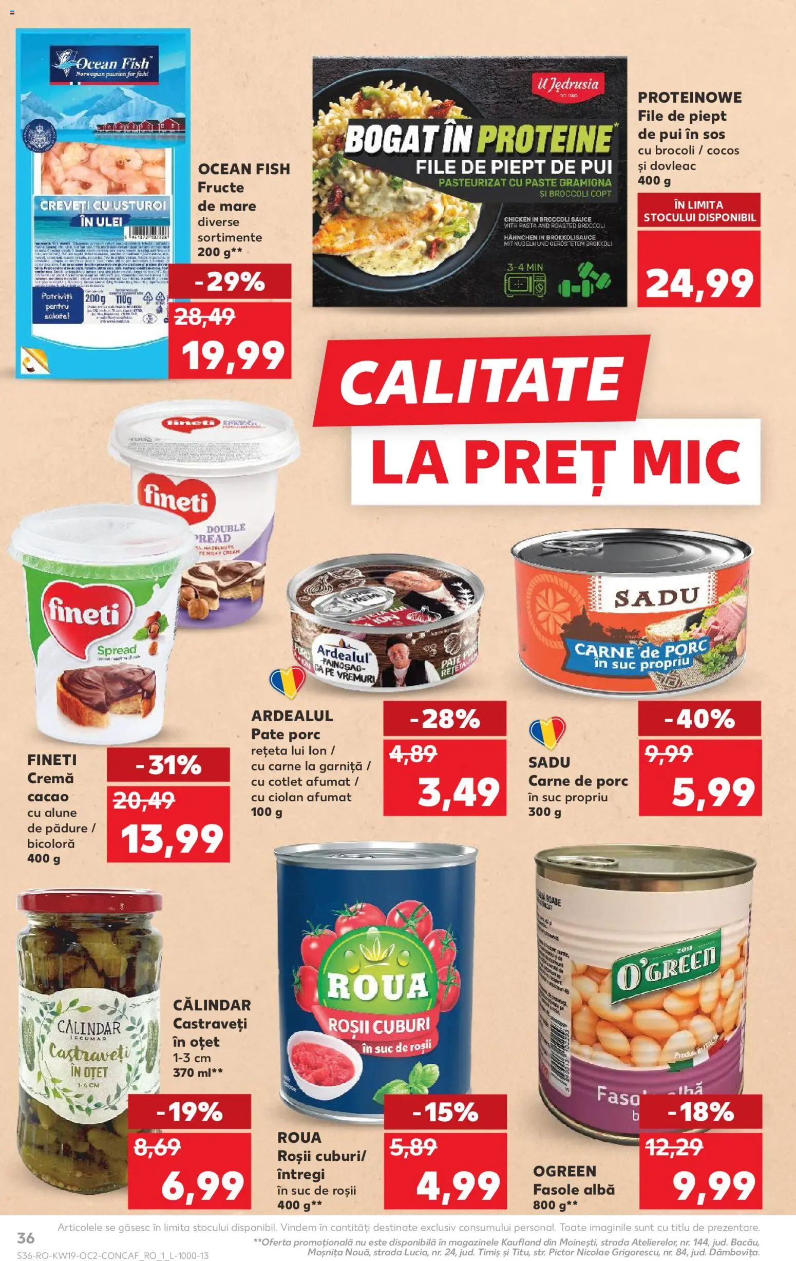 Catalog Kaufland 6 - 11 Mai 2026 | Pagina 36 | Produse: Masaüstü kılıfı, Lait de coco, Suc, Paste
