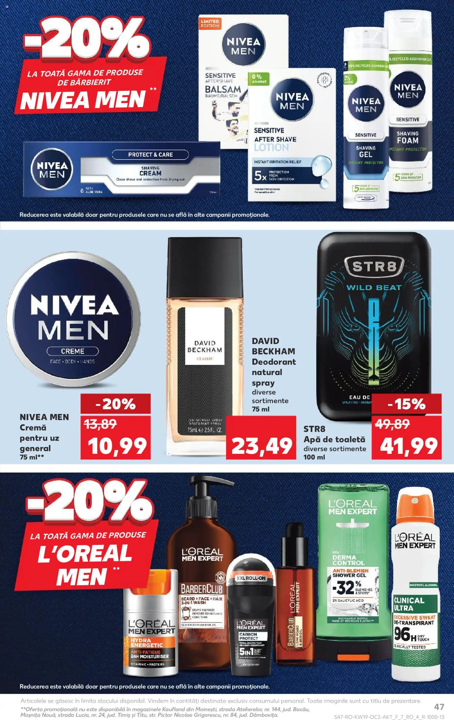 Catalog Kaufland 6 - 11 Mai 2026 | Pagina 47 | Produse: Toaletă, Balsam, Deodorant, Apă
