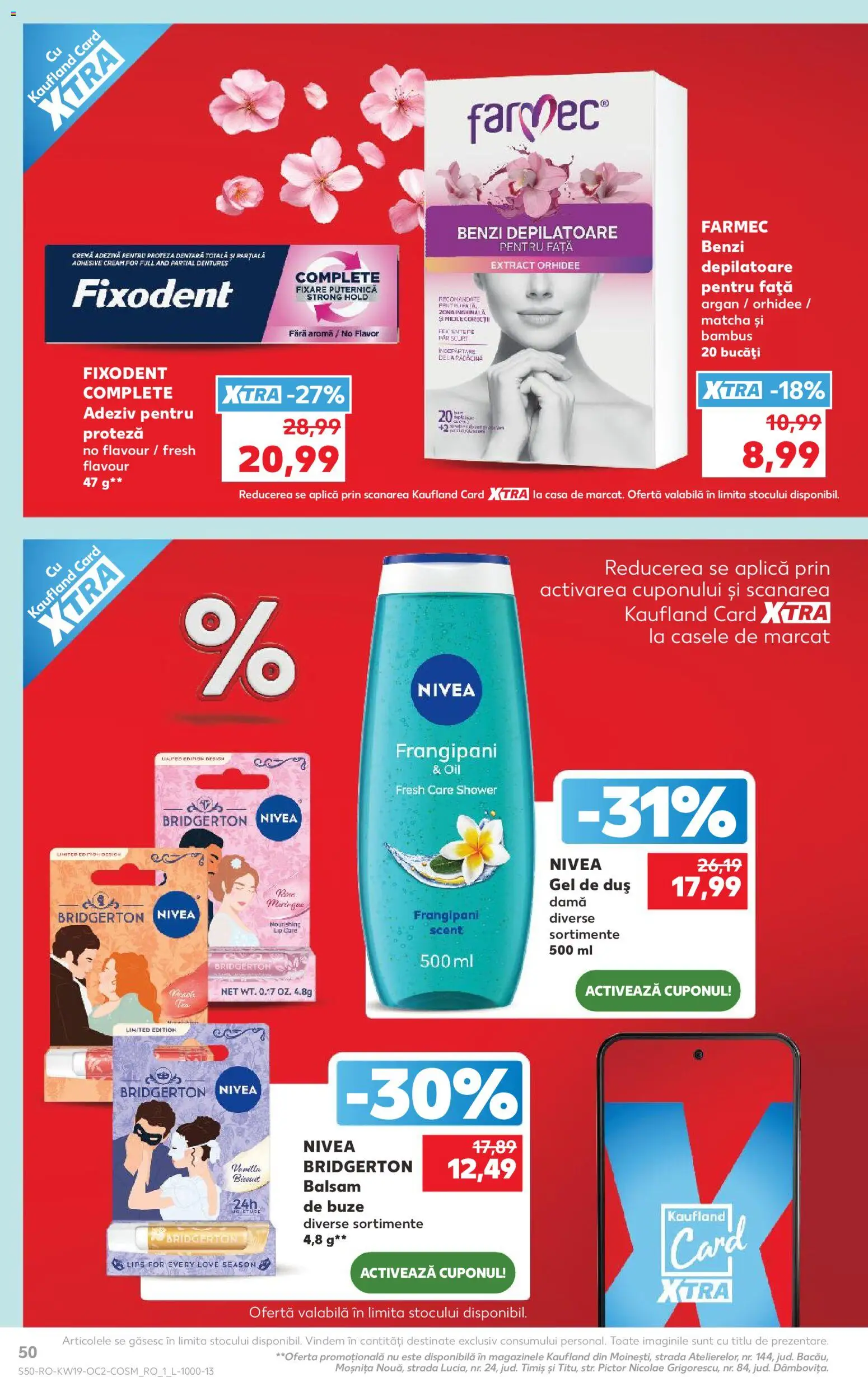 Catalog Kaufland 6 - 11 Mai 2026 | Pagina 50 | Produse: Duș, Balsam, Cremă, Gel de duș