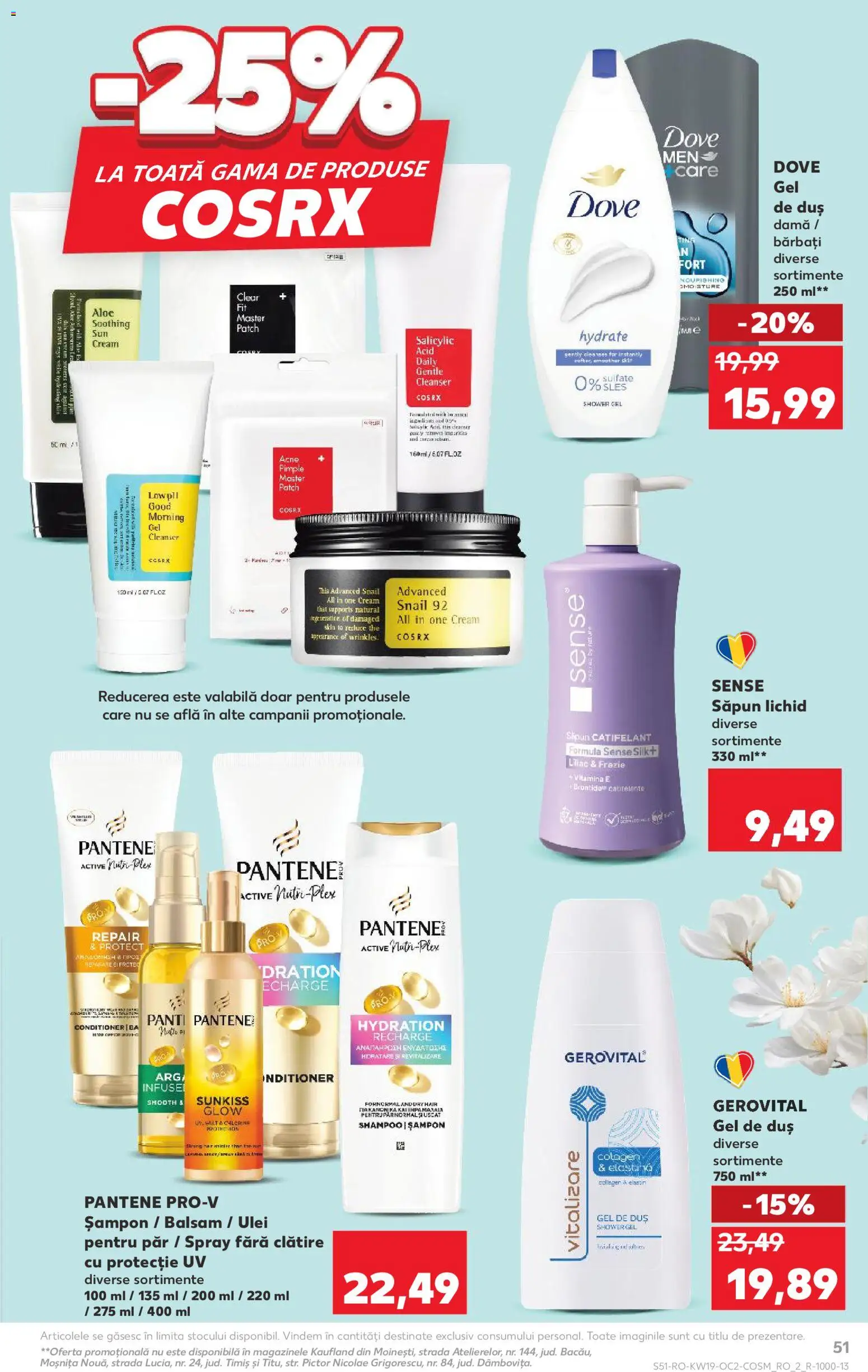 Catalog Kaufland 6 - 11 Mai 2026 | Pagina 51 | Produse: Ulei, Săpun, Săpun lichid, Gel pentru păr
