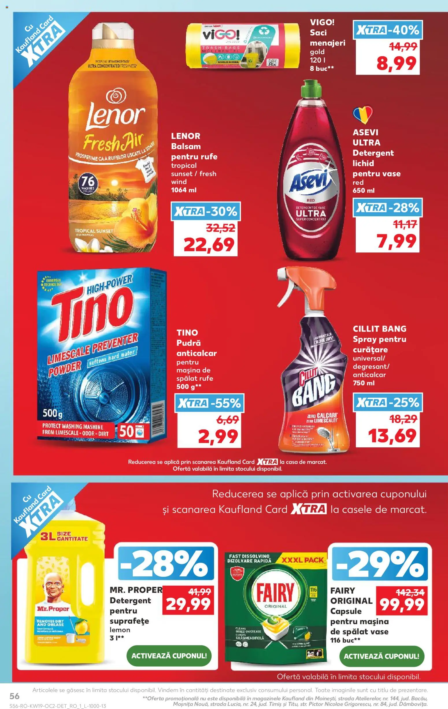 Catalog Kaufland 6 - 11 Mai 2026 | Pagina 56 | Produse: Mașină De Spălat, Pudră, Balsam, Yorgan
