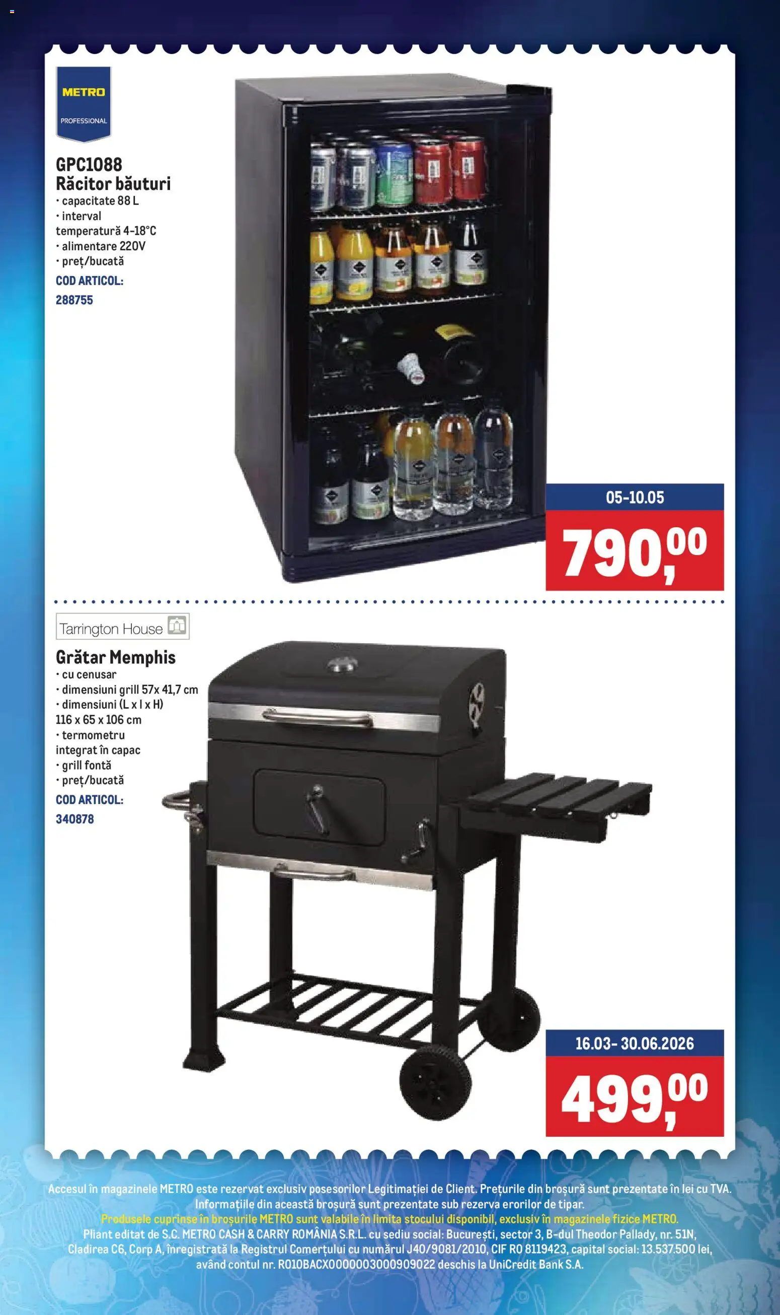 Catalog METRO 4 - 9 Mai 2026 | Pagina 3 | Produse: Grill, Termometru, Grătar
