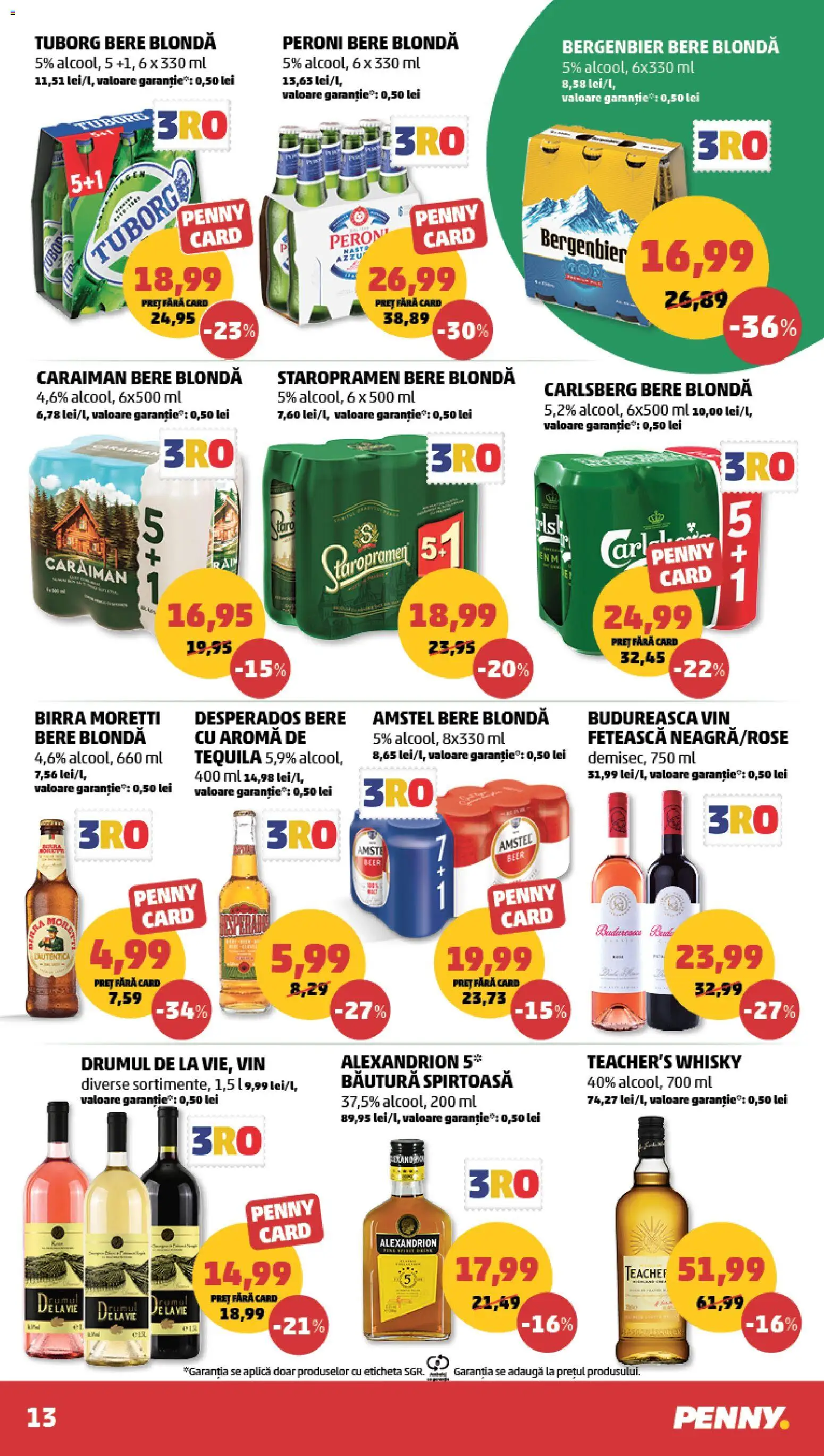 Catalog PENNY Market 6 - 11 Mai 2026 | Pagina 13 | Produse: Eğitim çantaları, Vin, Bere, Plastik Kulübe
