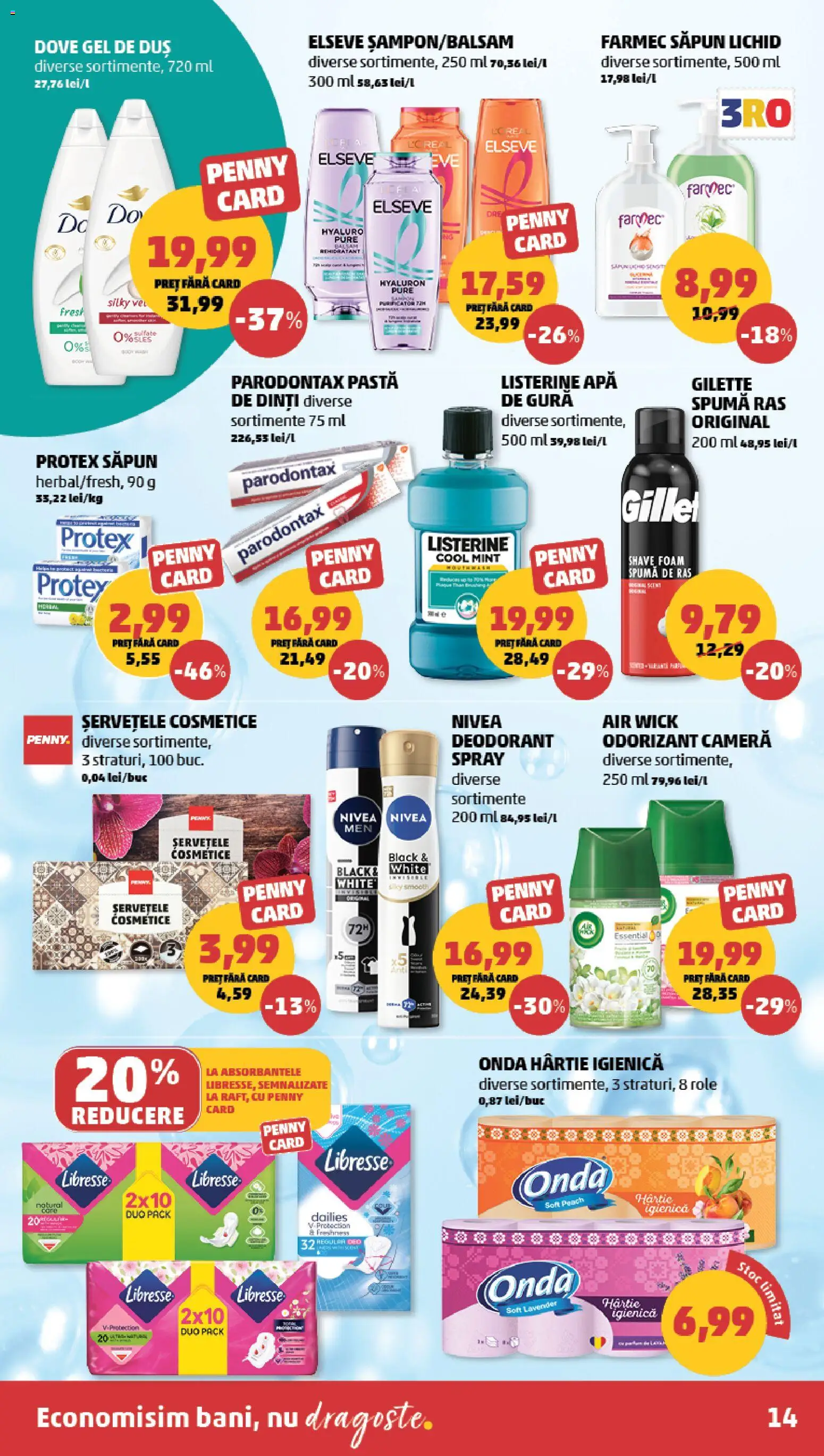 Catalog PENNY Market 6 - 11 Mai 2026 | Pagina 14 | Produse: Cameră, Duș, Gel de duș, Săpun lichid