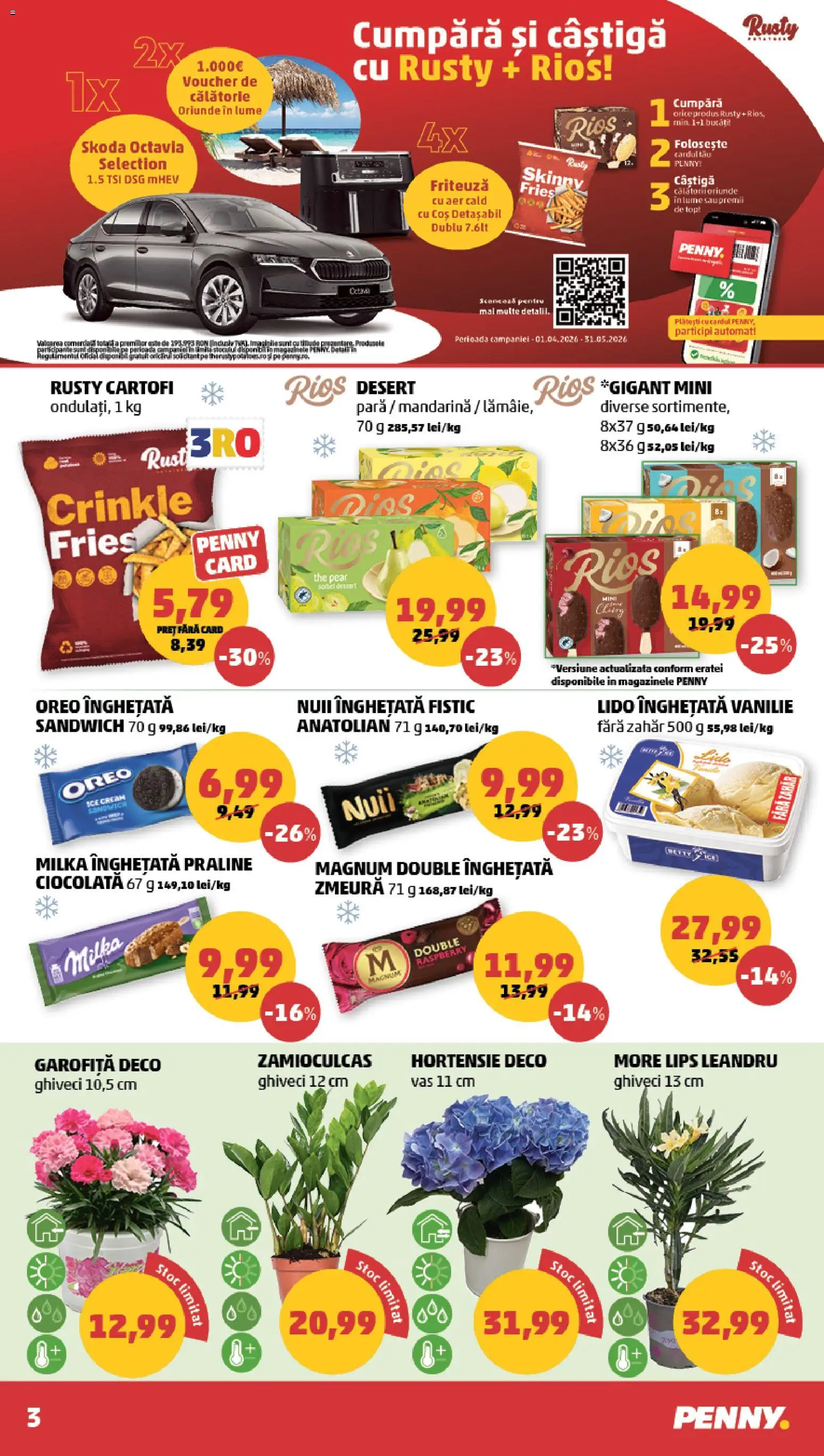 Catalog PENNY Market 6 - 11 Mai 2026 | Pagina 3 | Produse: Coș, Ghiveci, Cartofi, Zahăr