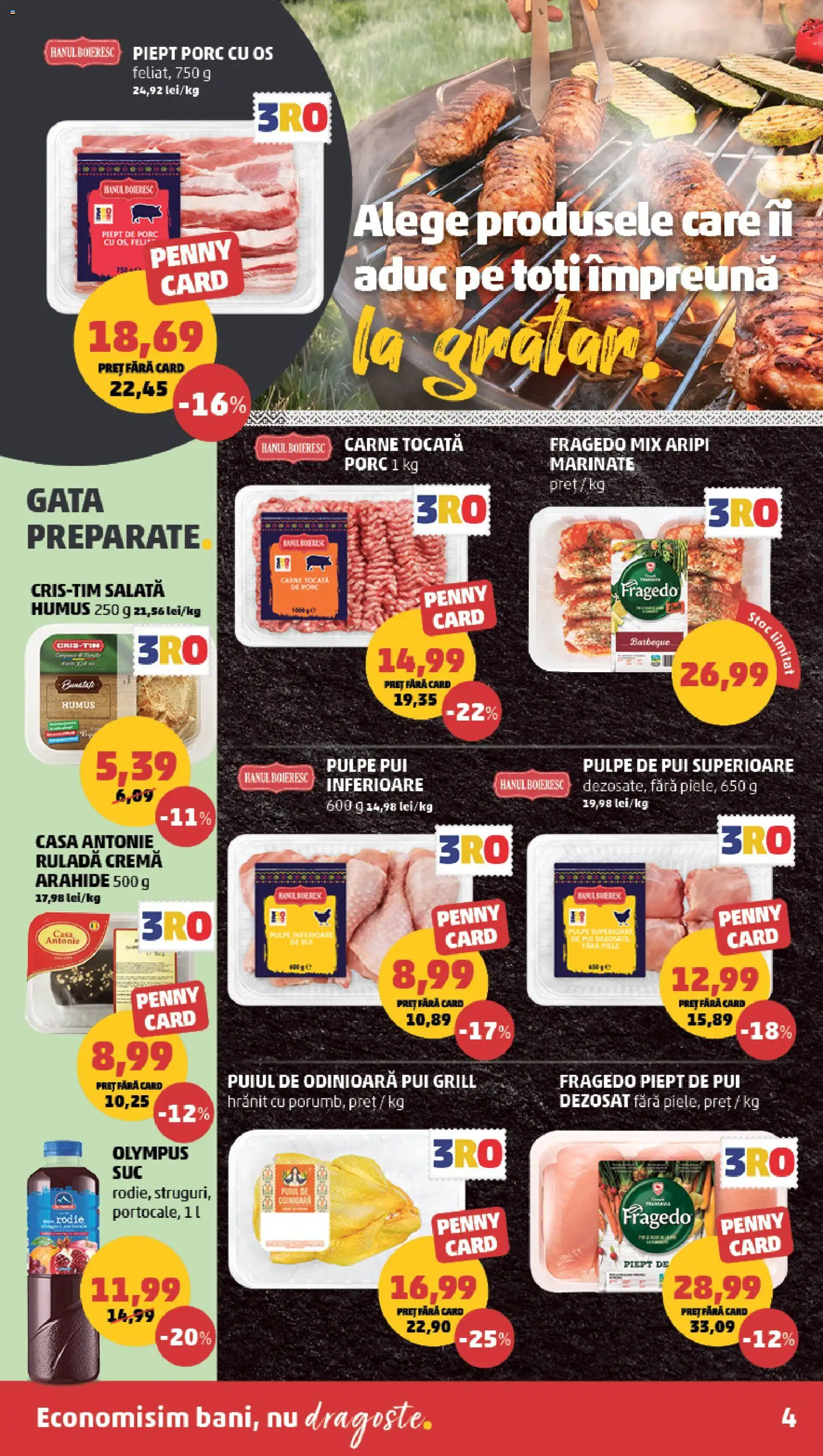 Catalog PENNY Market 6 - 11 Mai 2026 | Pagina 4 | Produse: Grătar, Hacıyatmaz Kedi Oyuncağı, Arahide, Suc