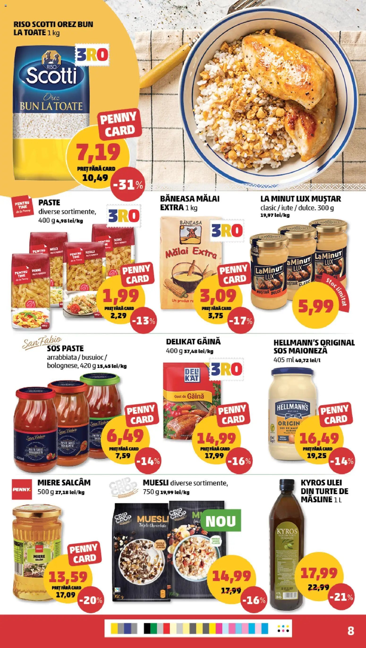 Catalog PENNY Market 6 - 11 Mai 2026 | Pagina 8 | Produse: Muștar, Mălai, Maioneză, Sos