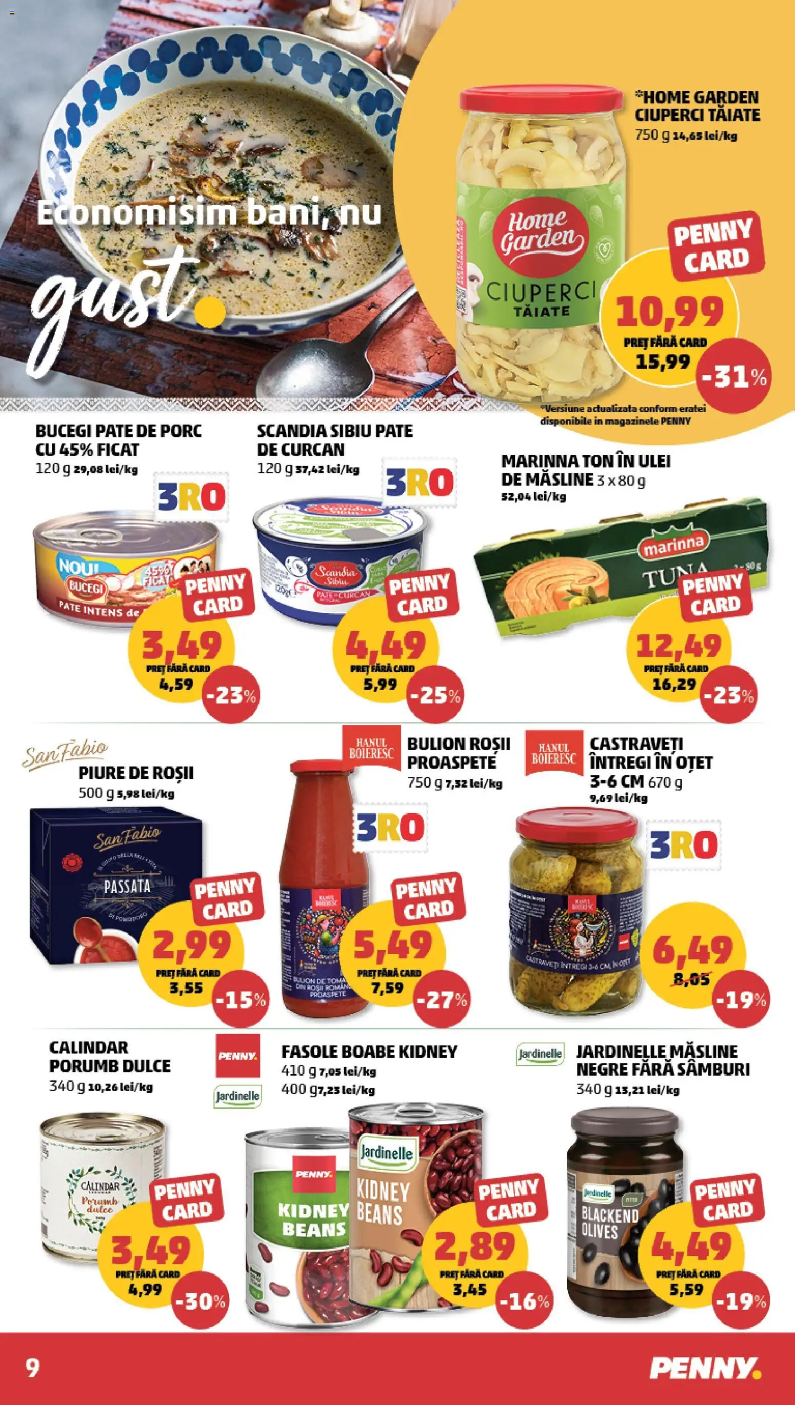 Catalog PENNY Market 6 - 11 Mai 2026 | Pagina 9 | Produse: Ciuperci, Ulei, Roșii, Castraveți